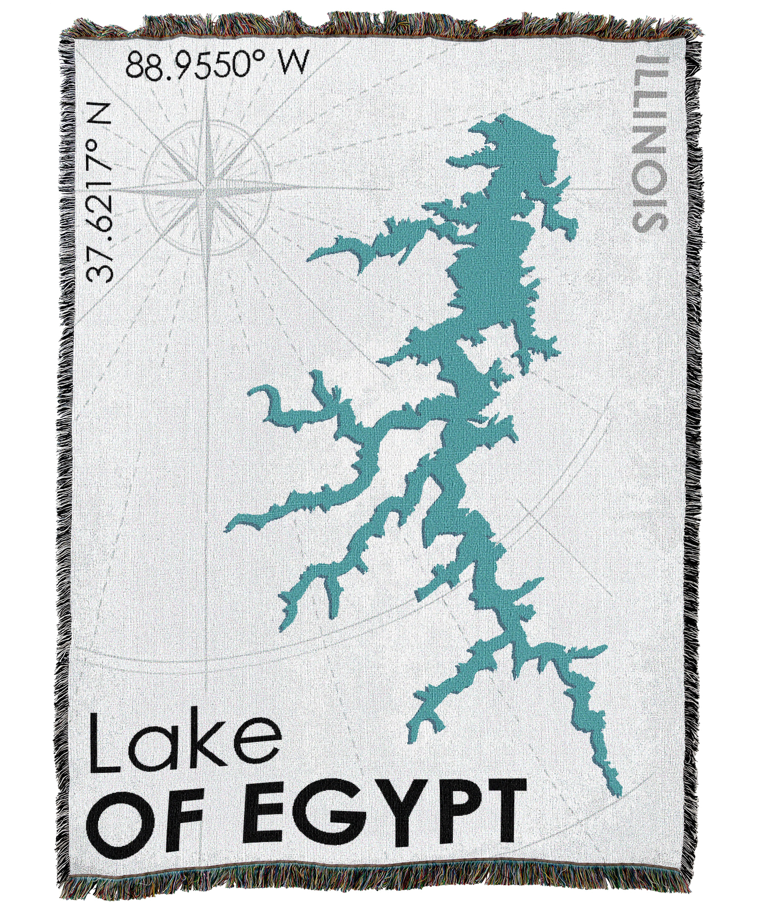 Lake of Egypt IL Blanket