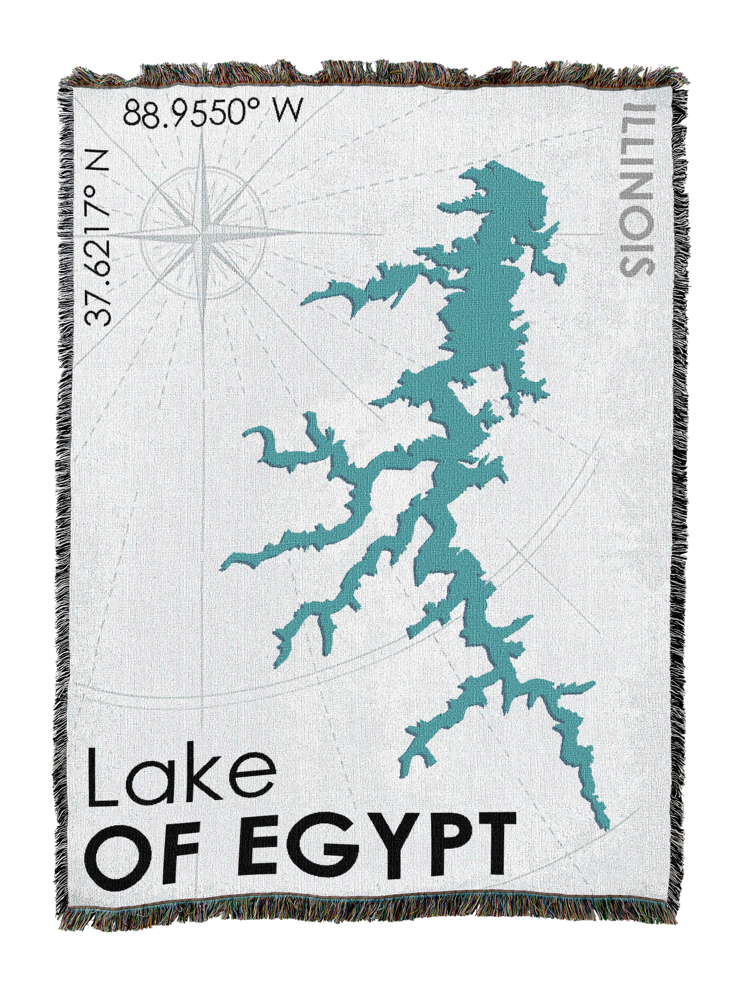 Lake of Egypt IL Blanket