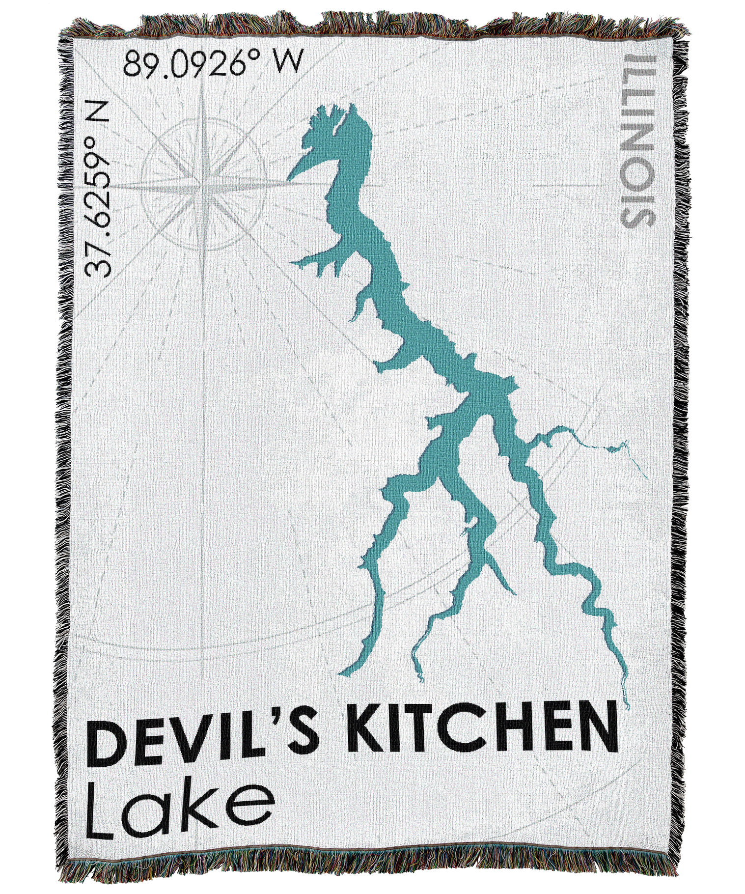 Devils Kitchen Lake IL Blanket