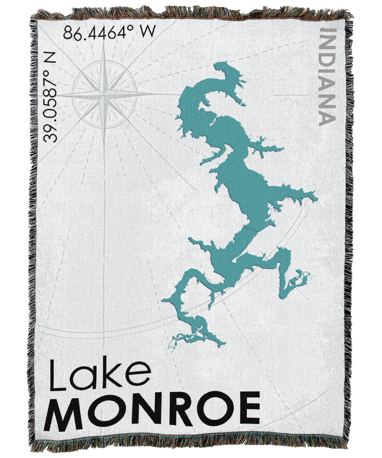 Lake Monroe IN Blanket