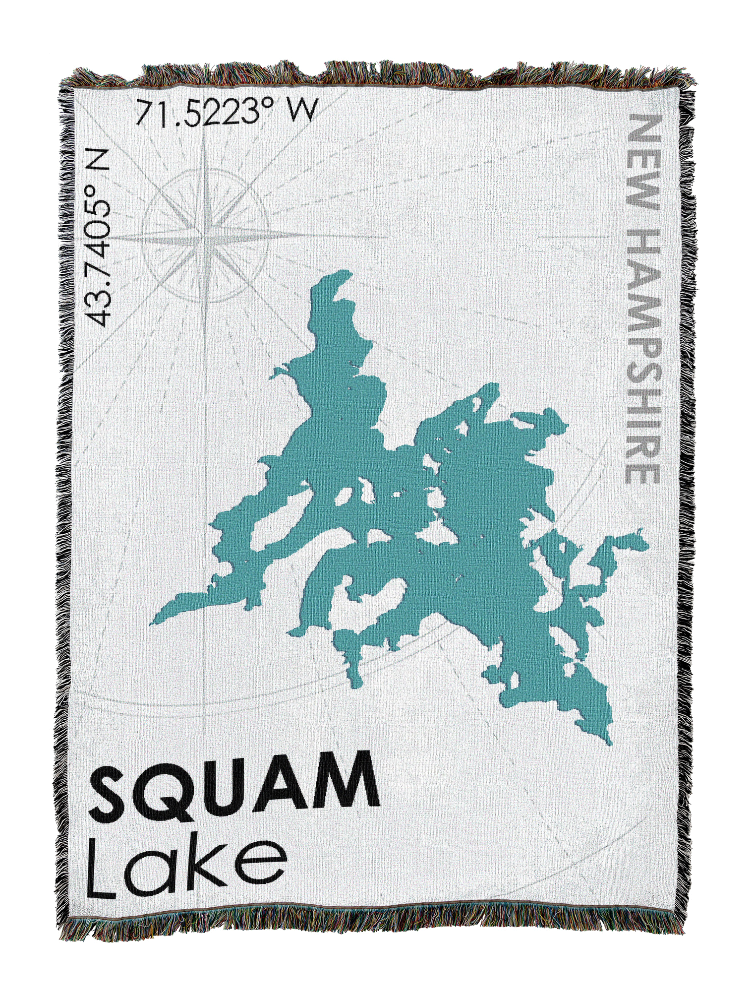 Squam Lake NH Blanket