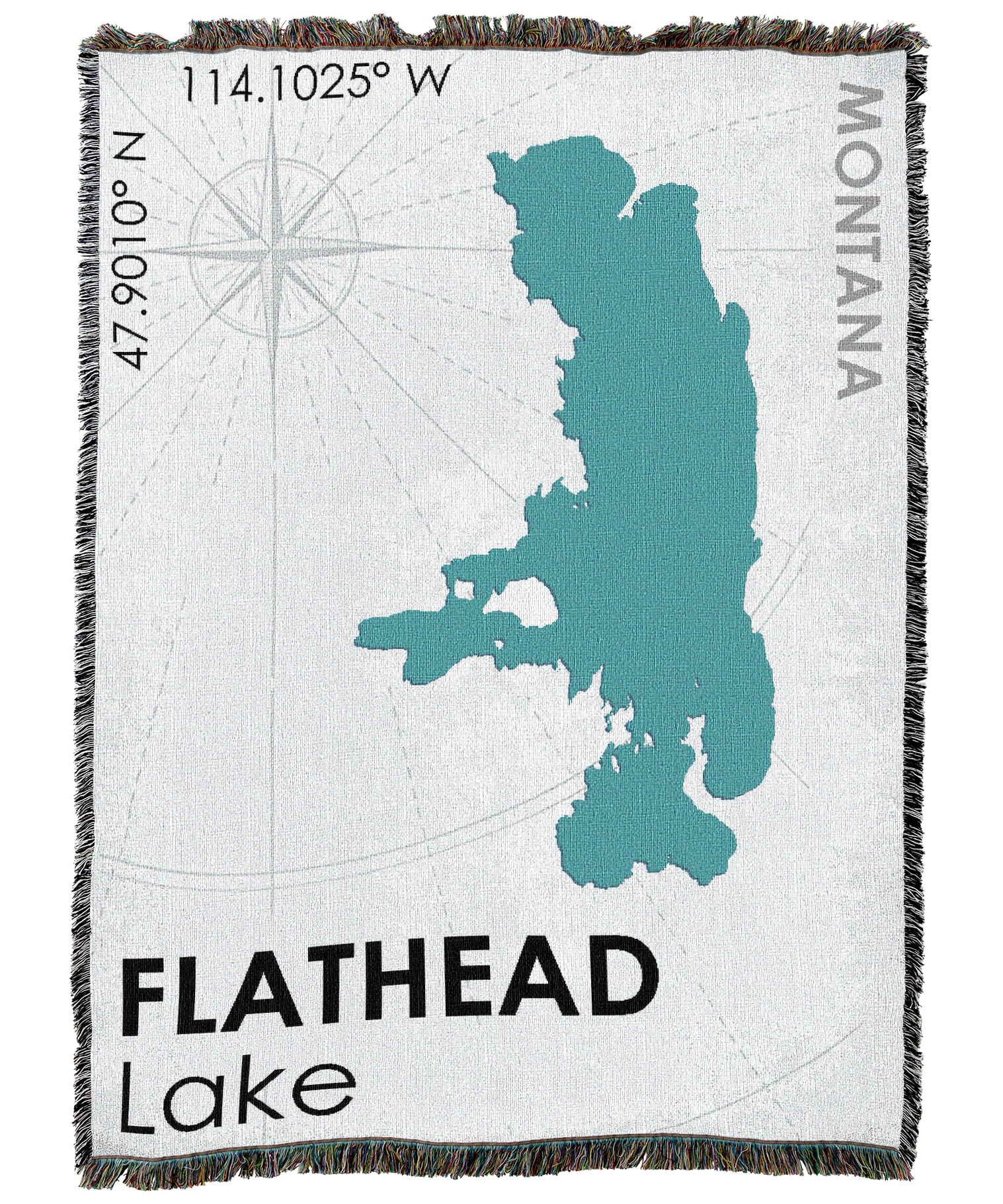 Flathead Lake MT Blanket