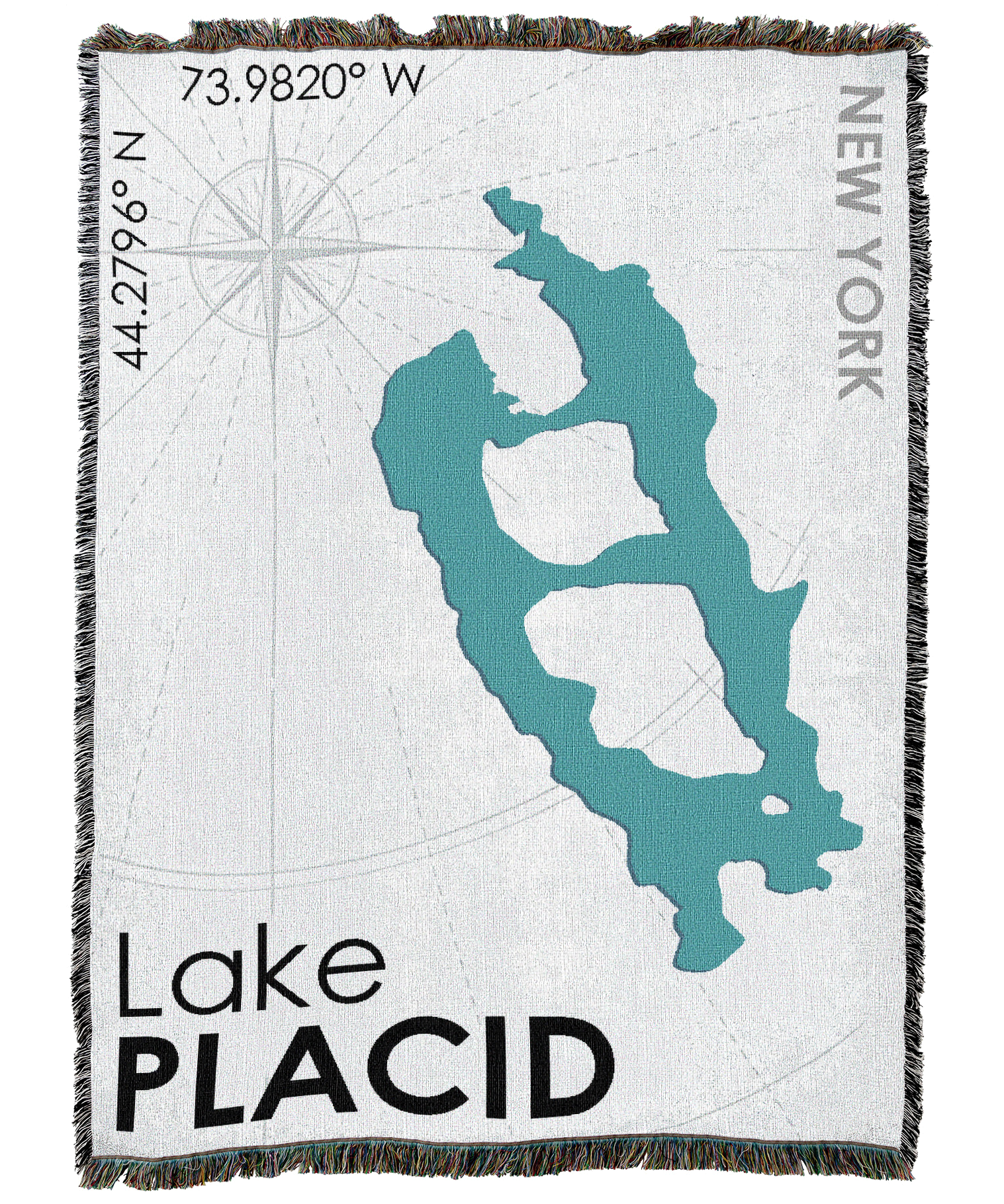 Lake Placid NY Blanket