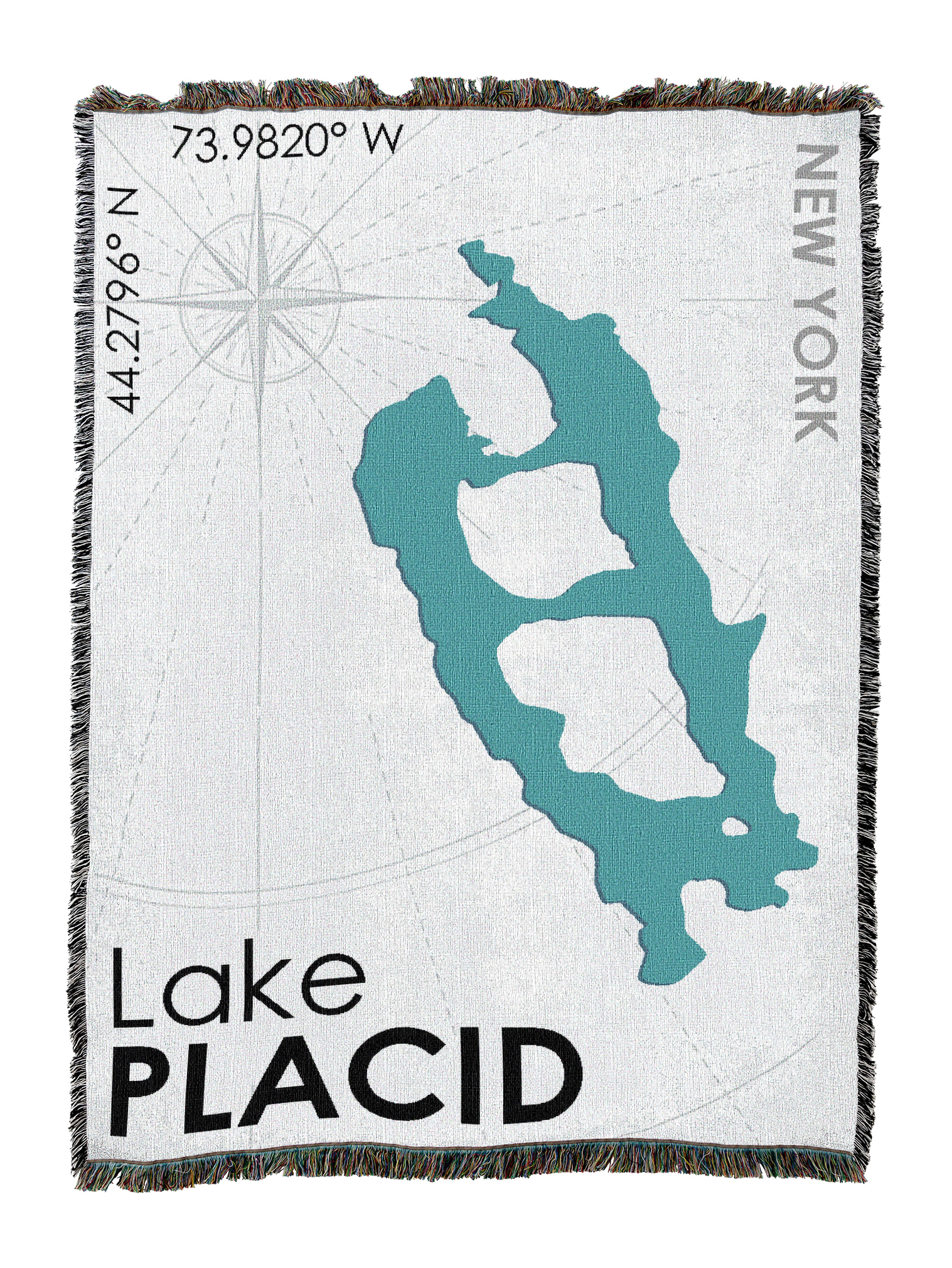 Lake Placid NY Blanket