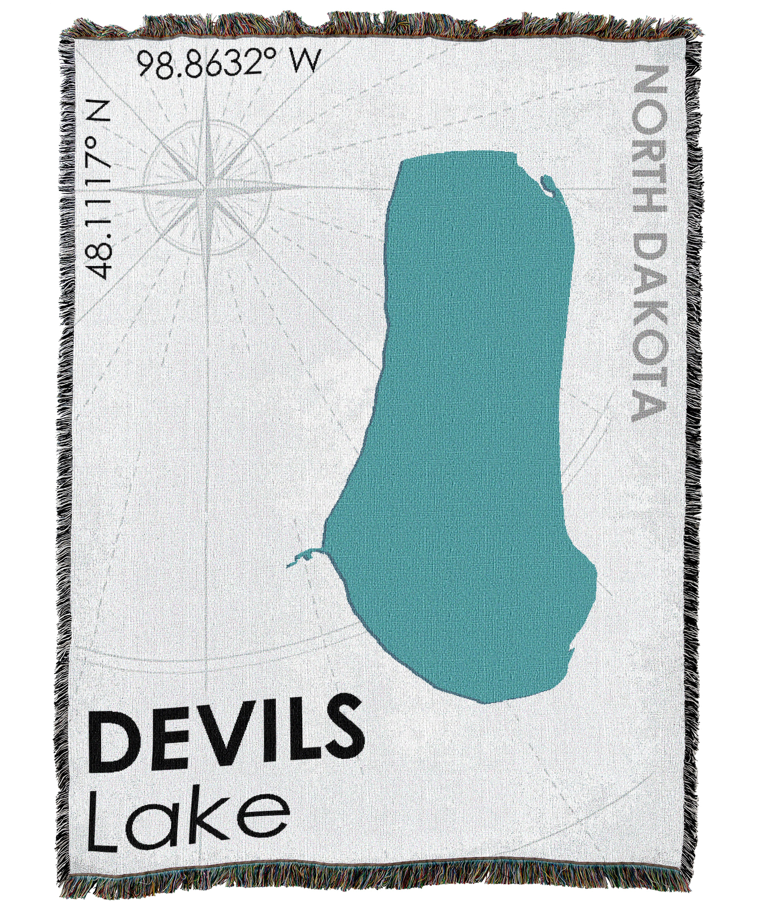 Devils Lake ND Blanket