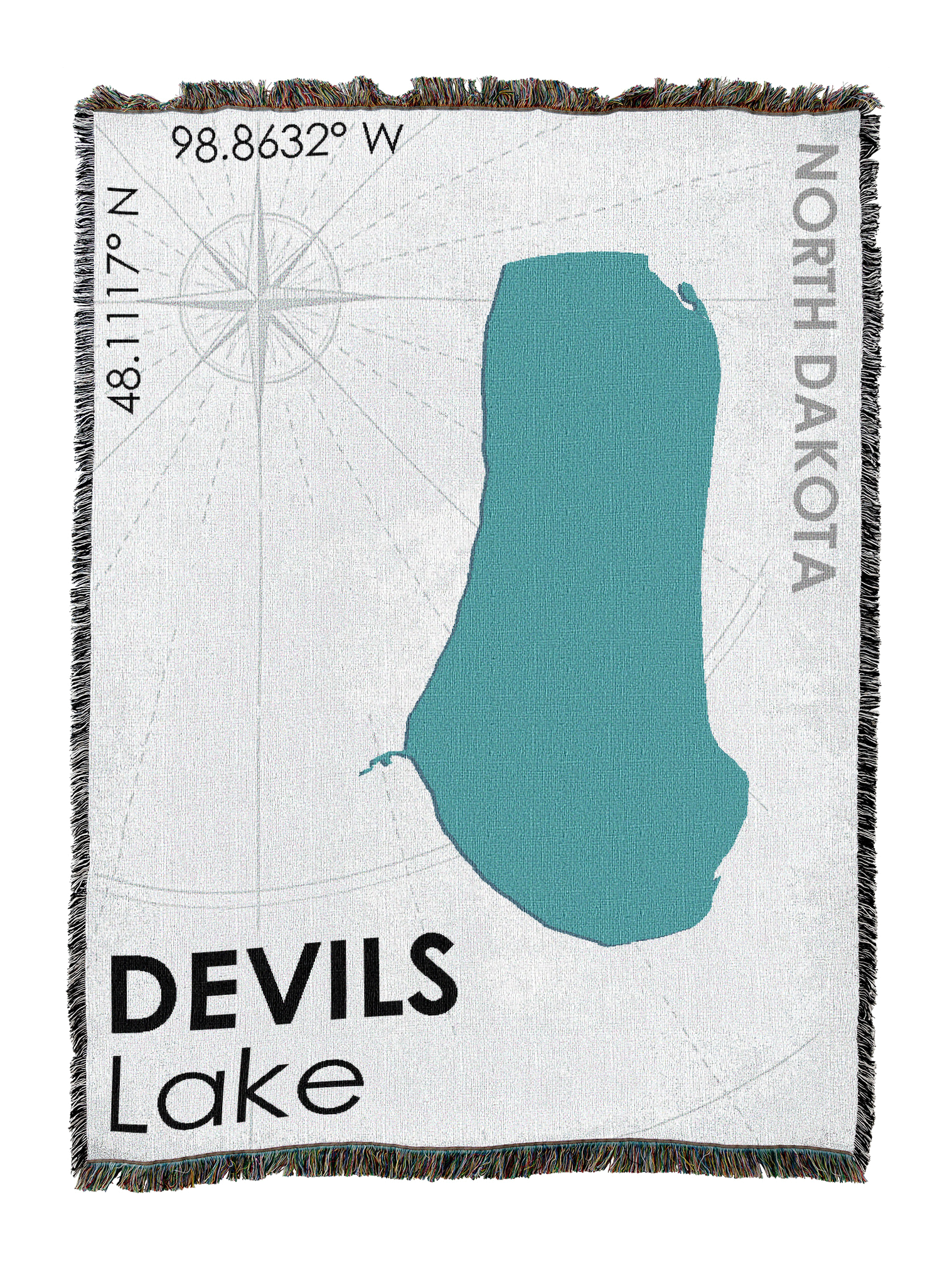 Devils Lake Nd Blanket