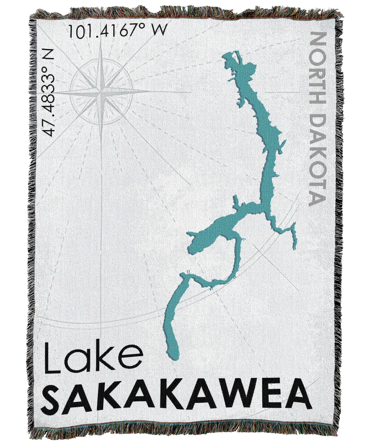 Lake Sakakawea ND Blanket