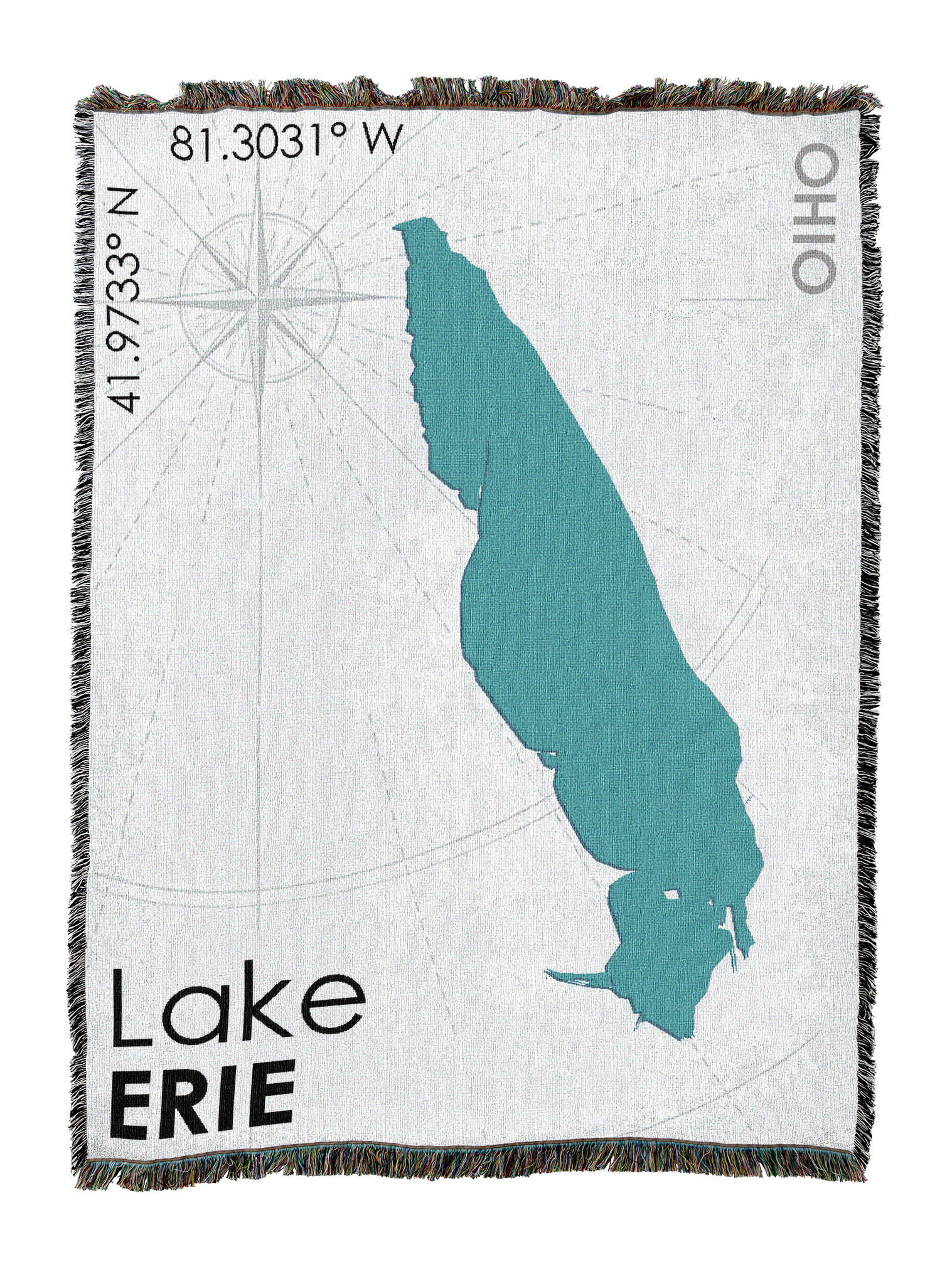 Lake Erie Oh Blanket