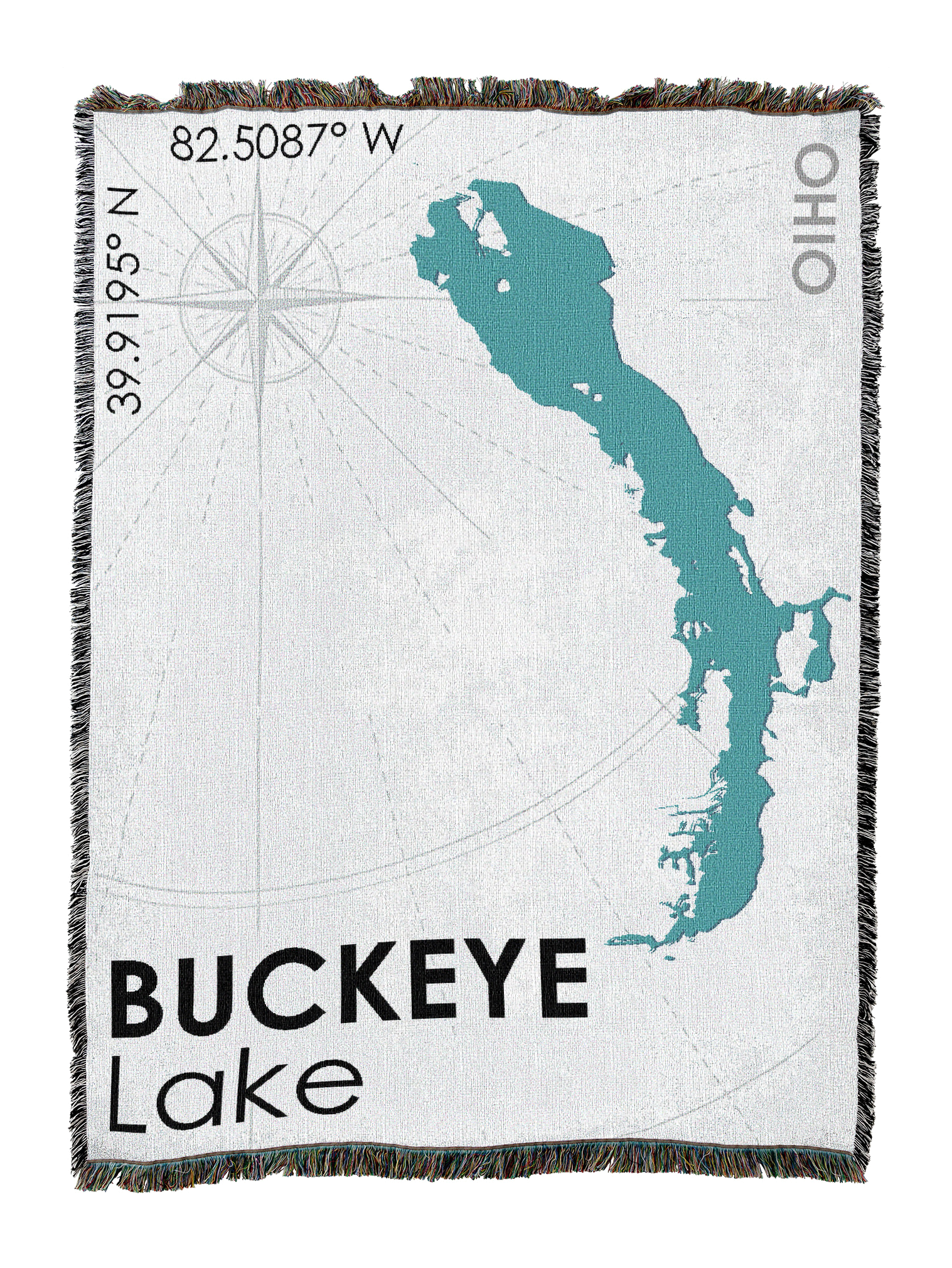 Buckeye Lake Oh Blanket