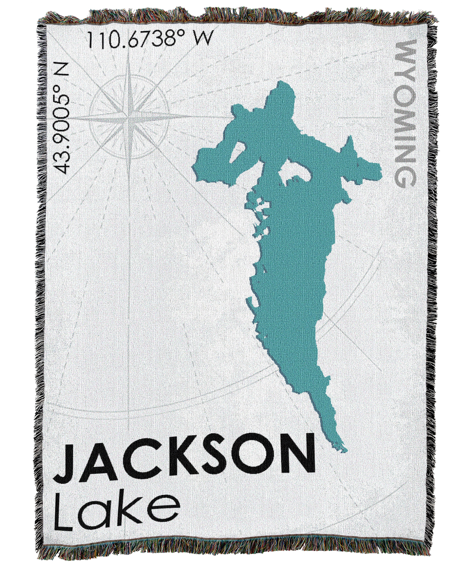 Jackson Lake WY Blanket
