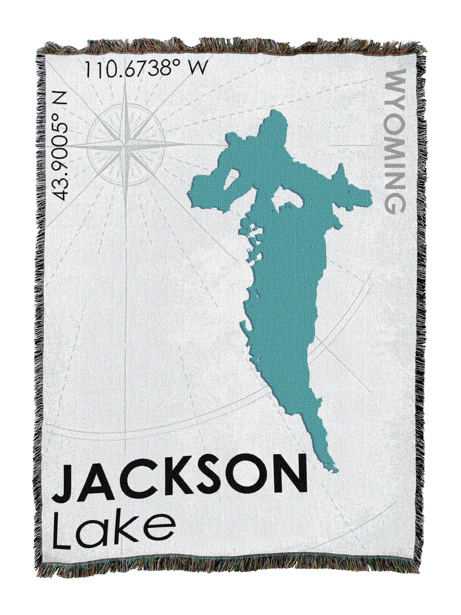 Jackson Lake Wy Blanket