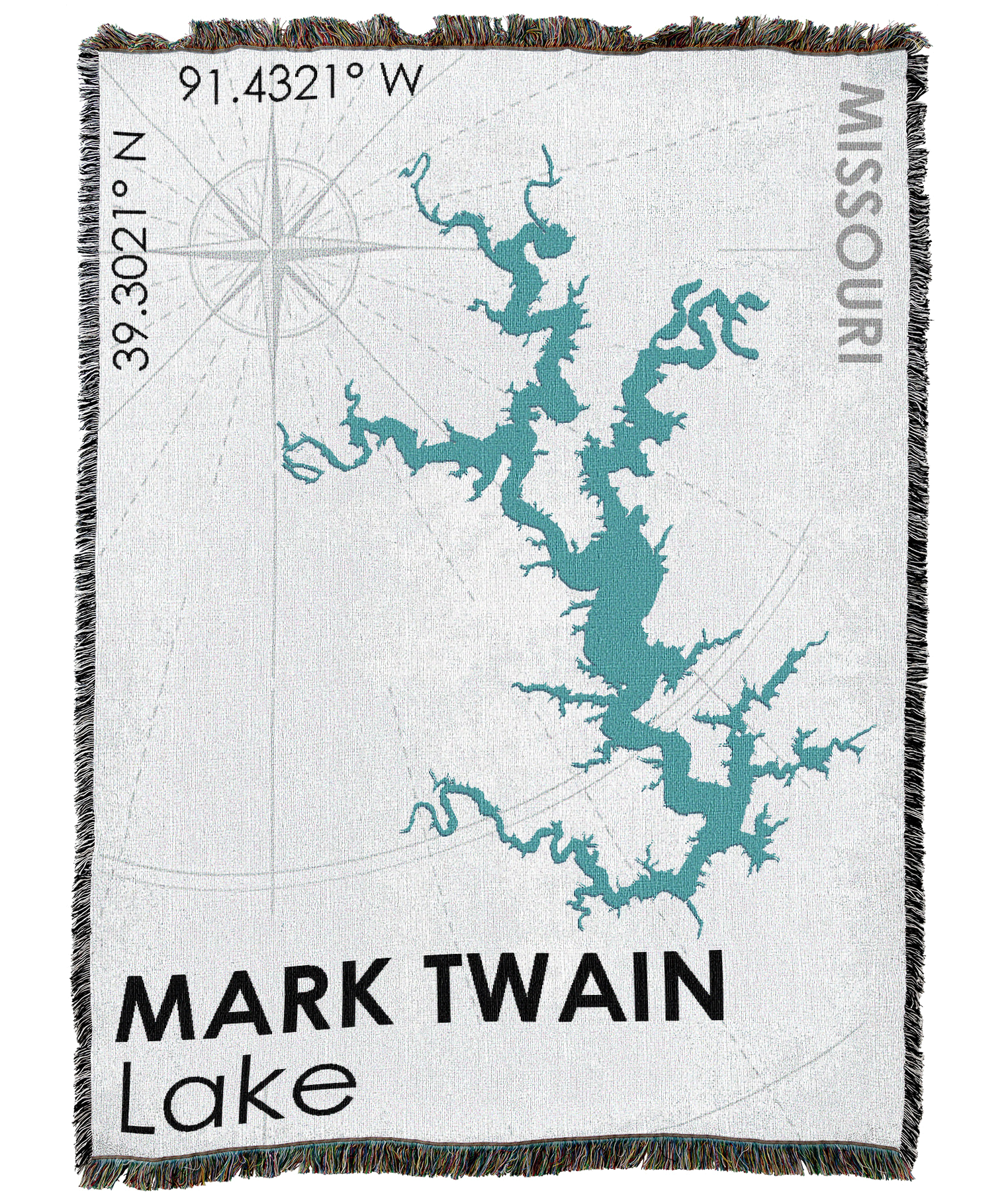 Mark Twain Lake MO Blanket