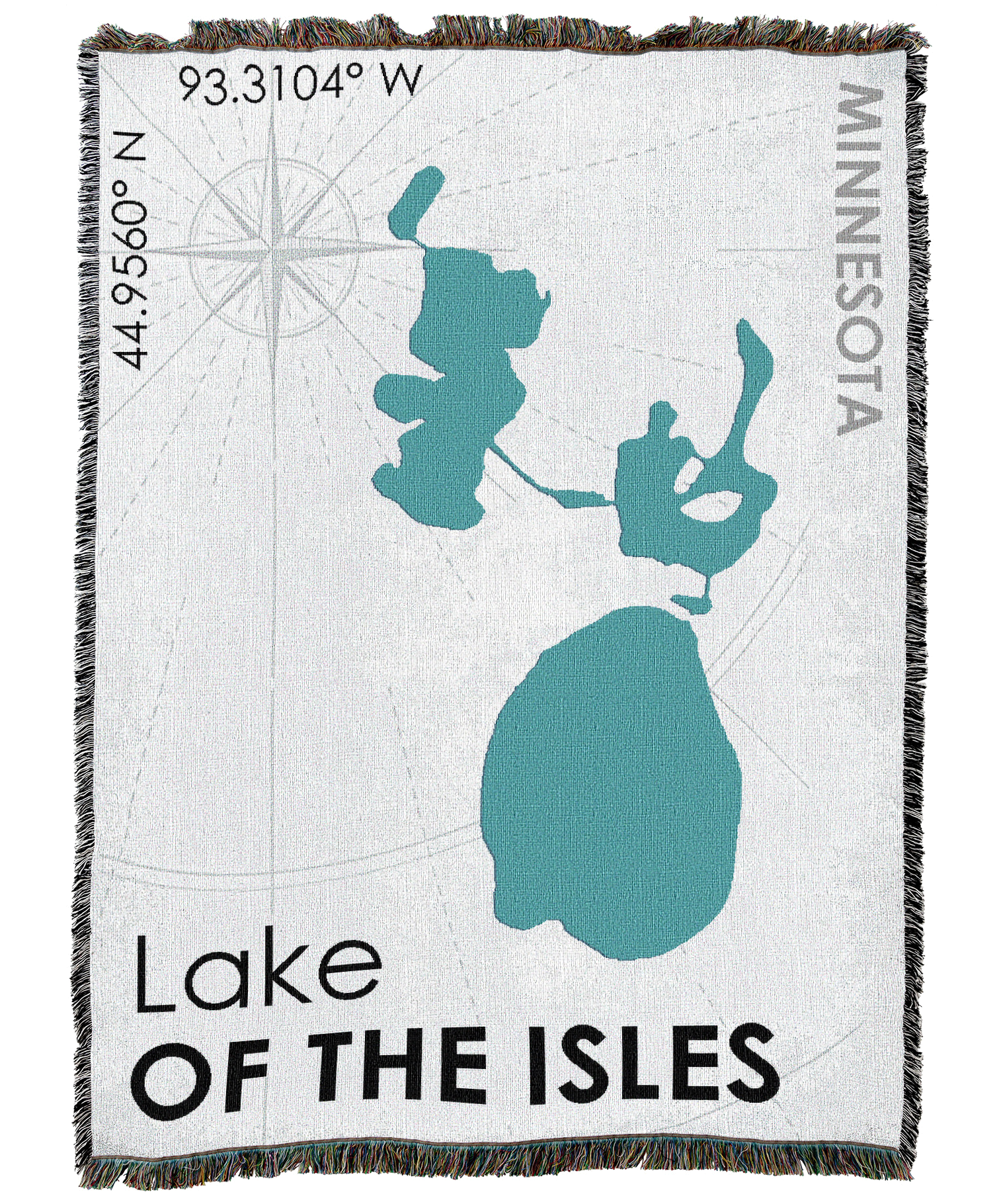 Lake of the Isles MN Blanket
