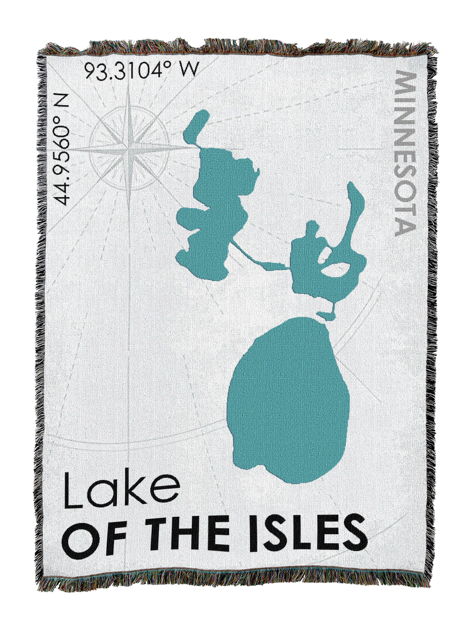 Lake of the Isles MN Blanket