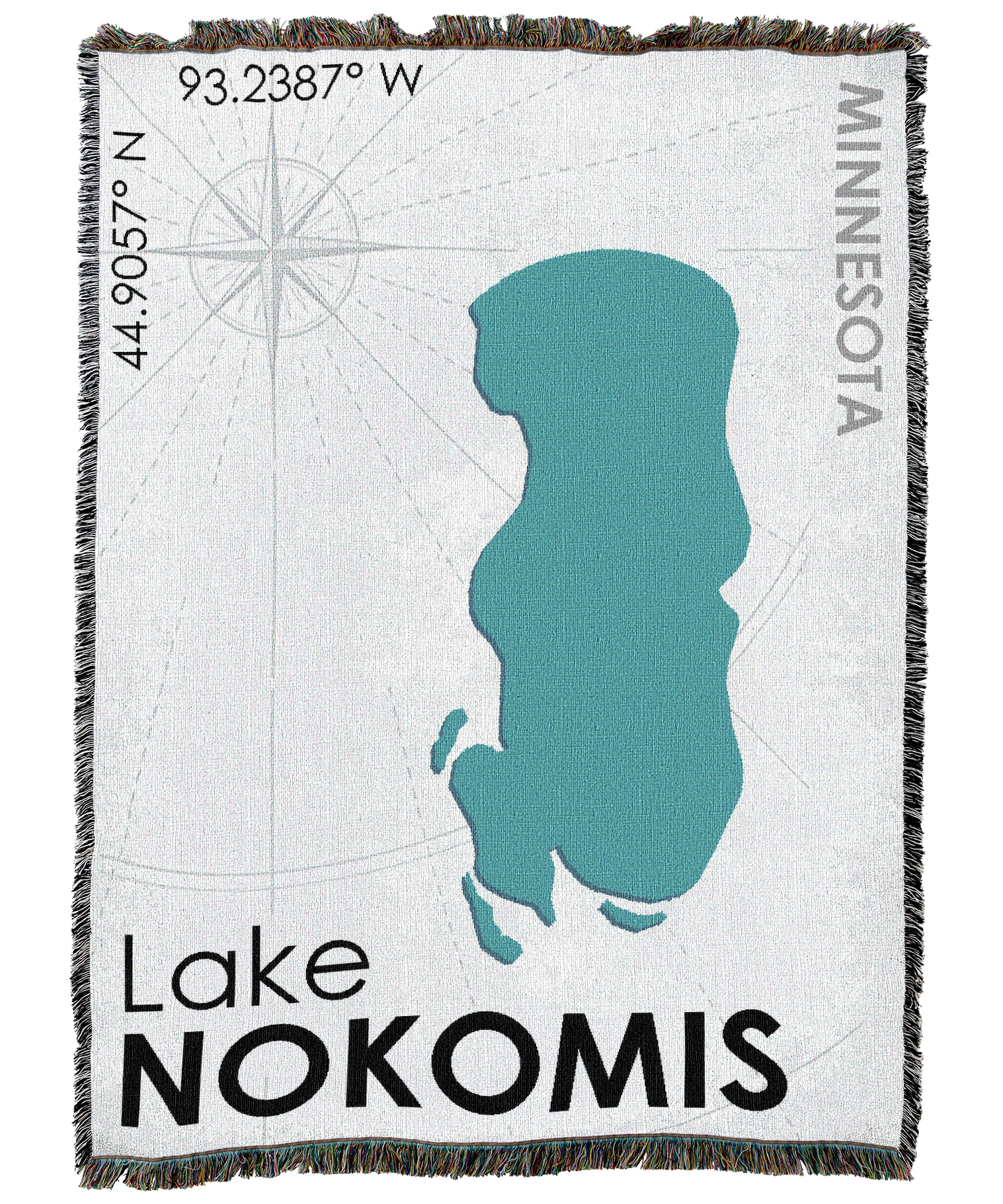 Lake Nokomis MN Blanket