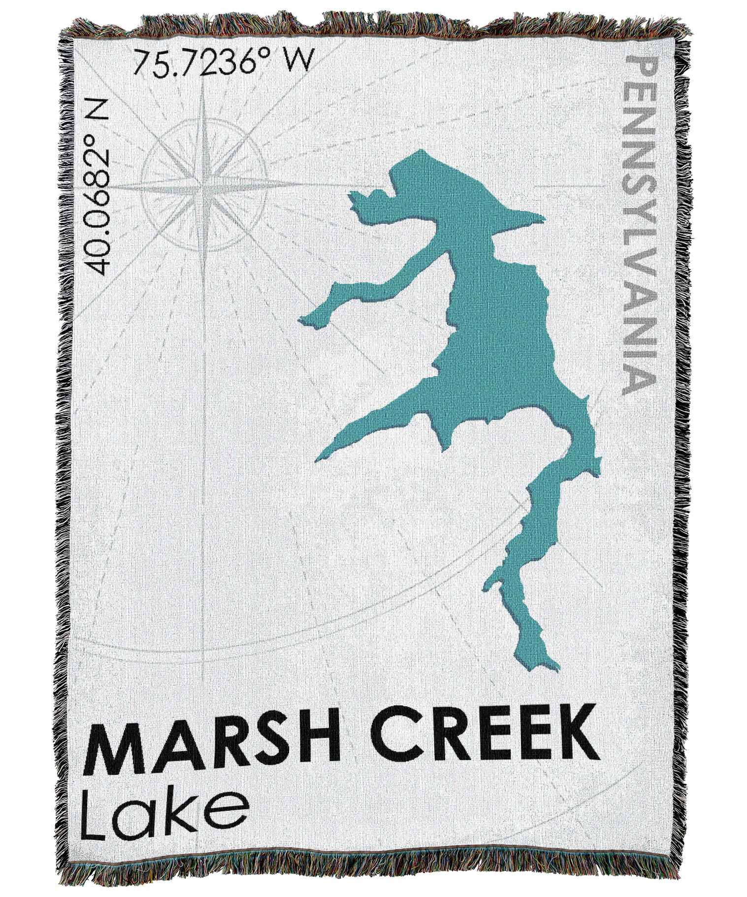Marsh Creek Lake PA Blanket