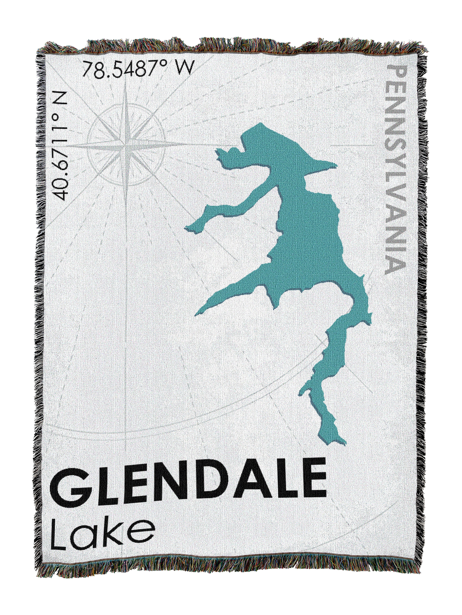 Glendale Lake Pa Blanket