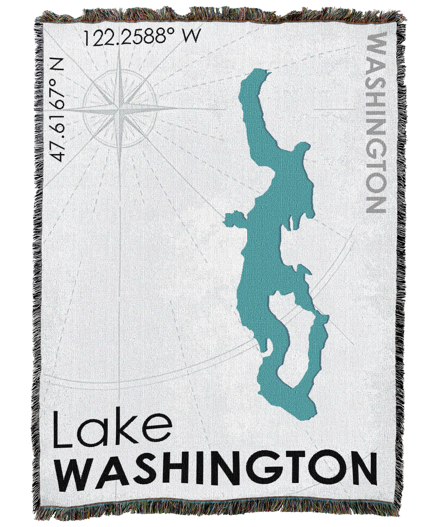 Lake Washington WA Blanket