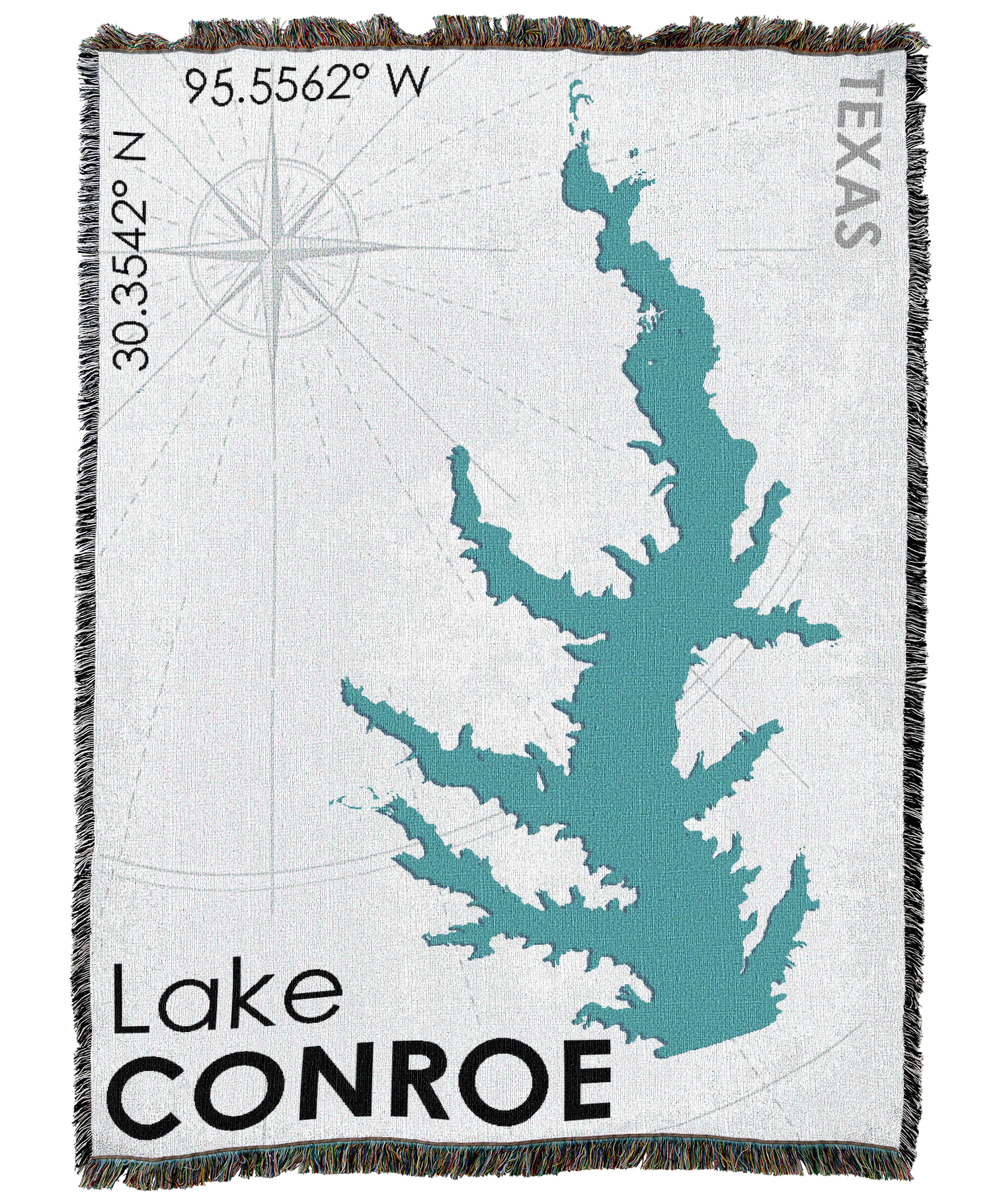 Lake Conroe TX Blanket