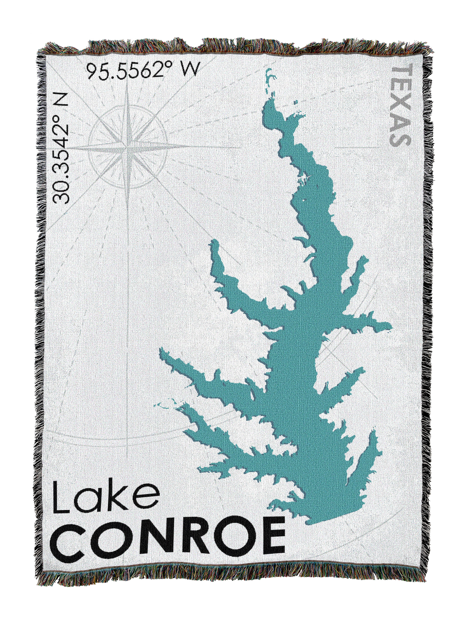 Lake Conroe TX Blanket