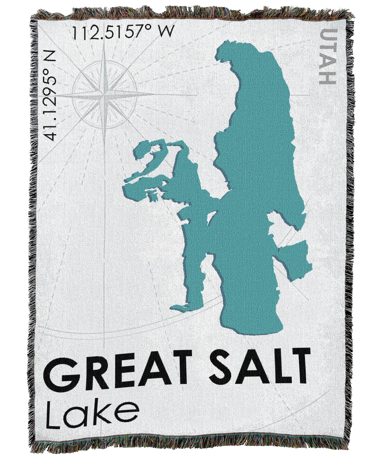 Great Salt Lake UT Blanket