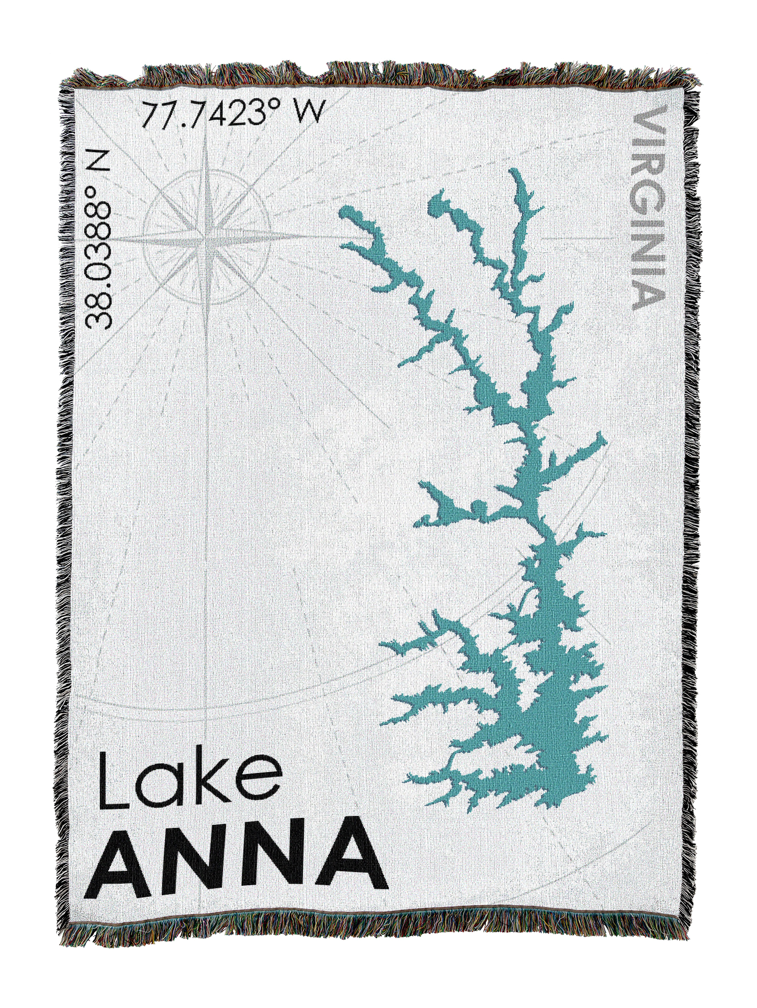 Lake Anna VA Blanket