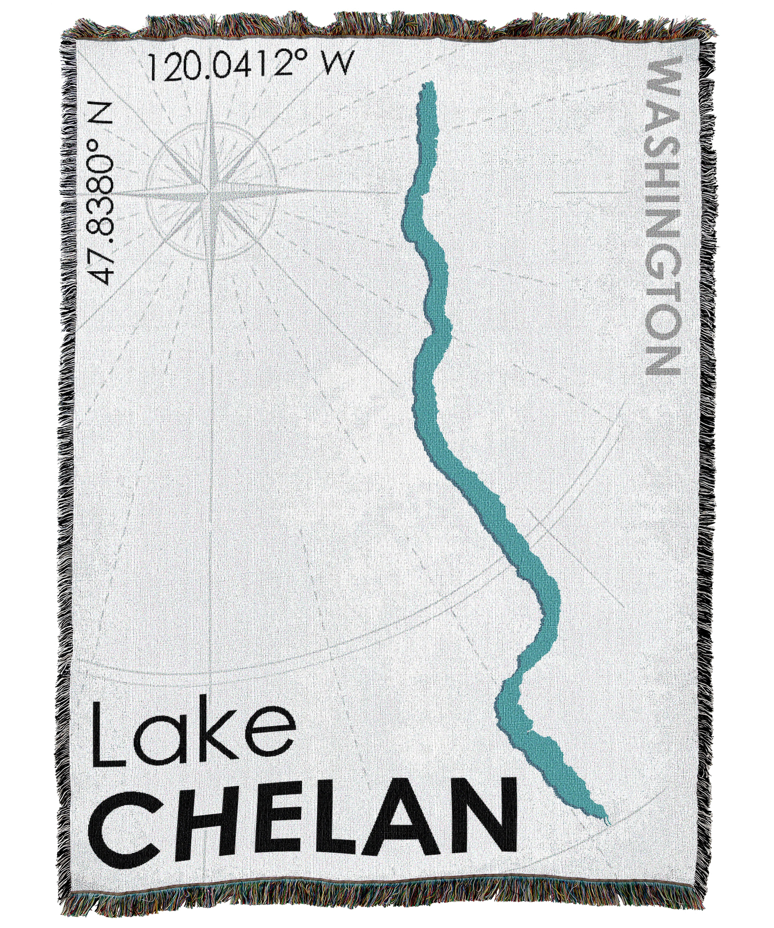 Lake Chelan WA Blanket