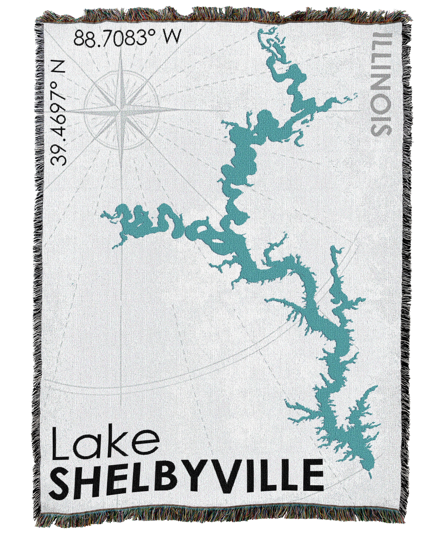 Lake Shelbyville IL Blanket