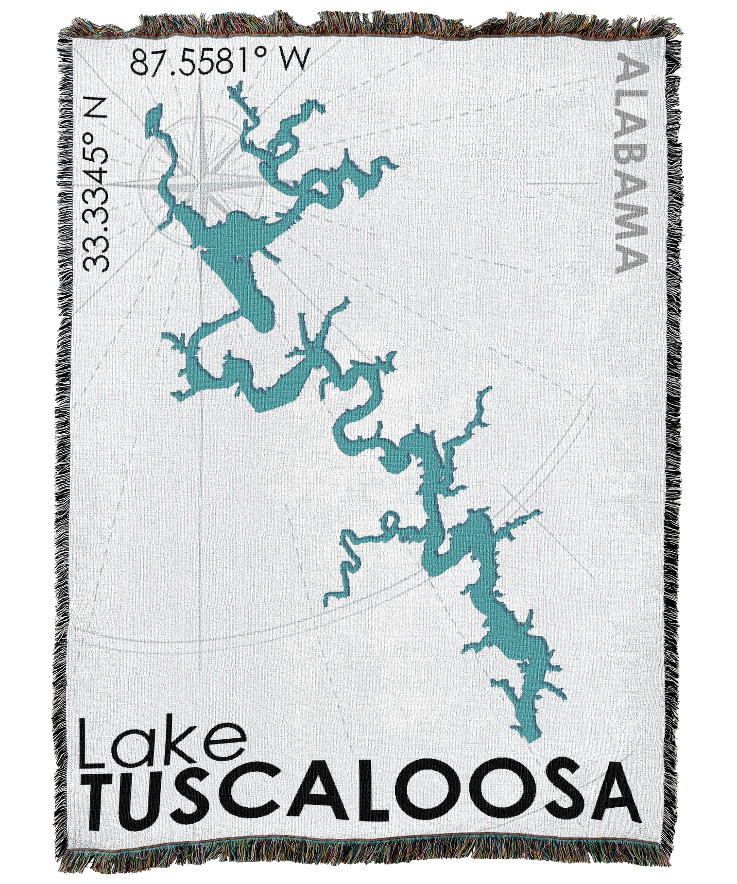 Lake Tuscaloosa AL Blanket