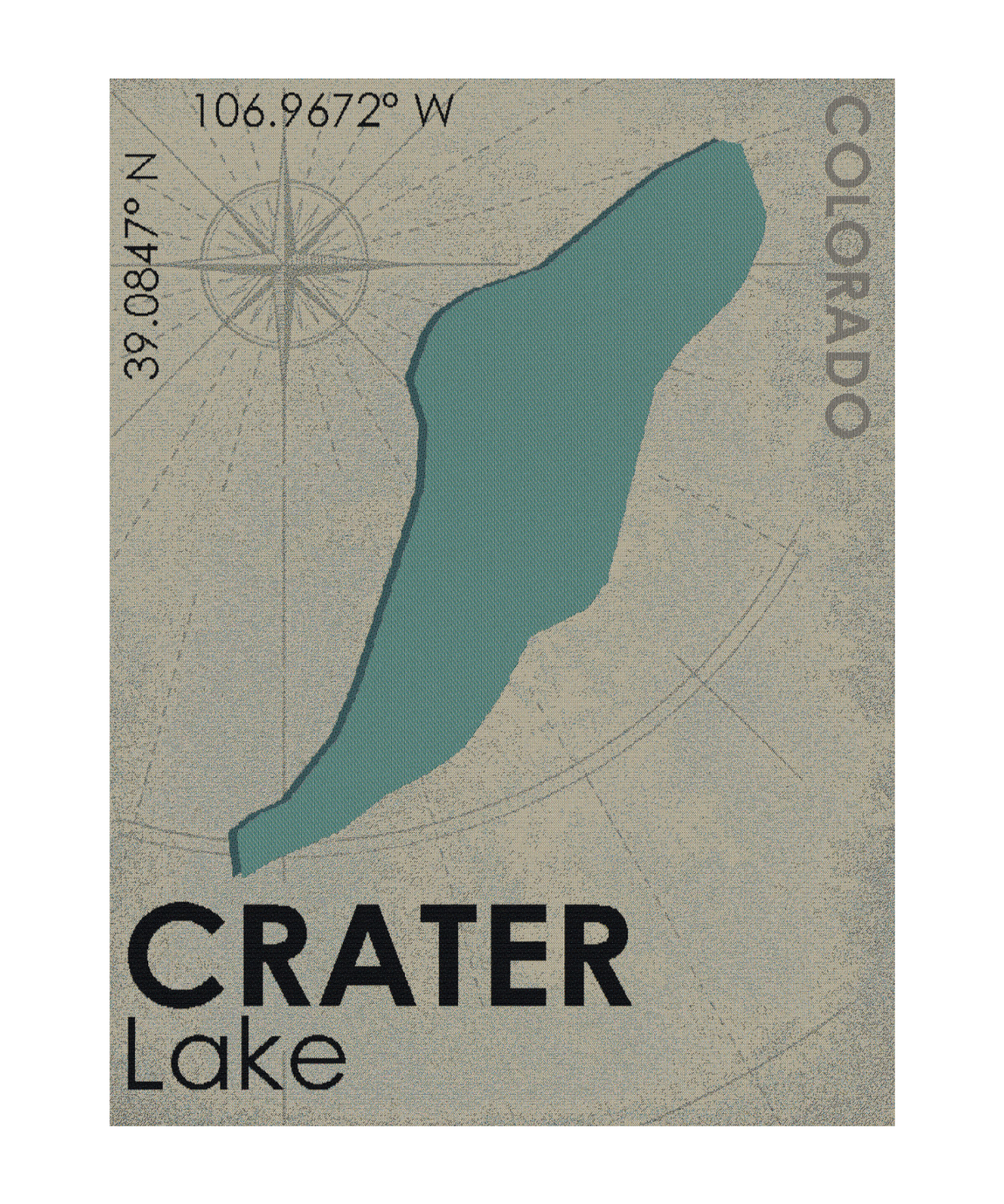 Crater Lake CO Blanket
