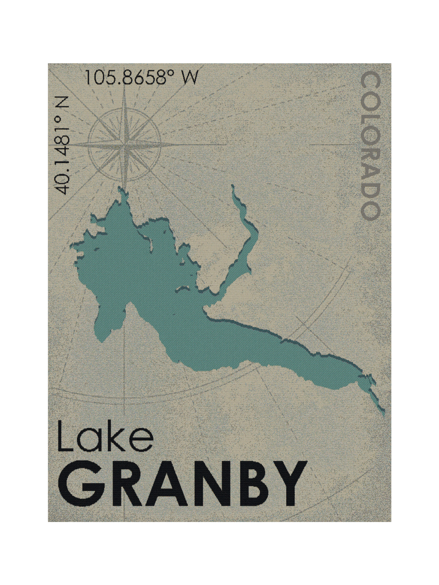 Lake Granby Co Blanket