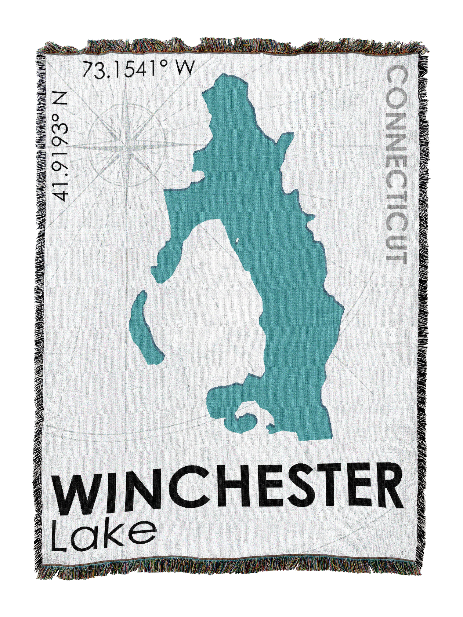 Winchester Lake CT Blanket
