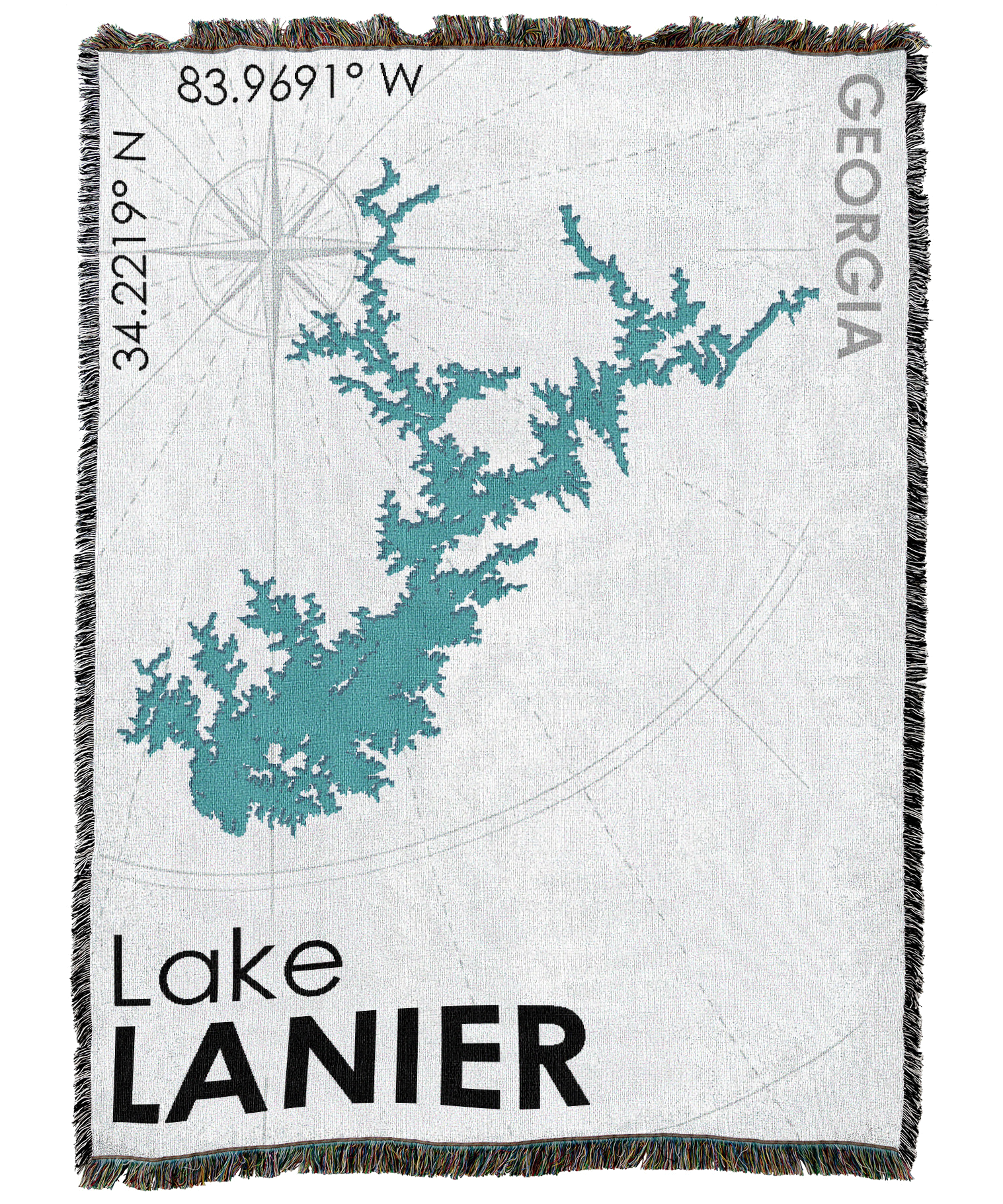 Lake Lanier GA Blanket
