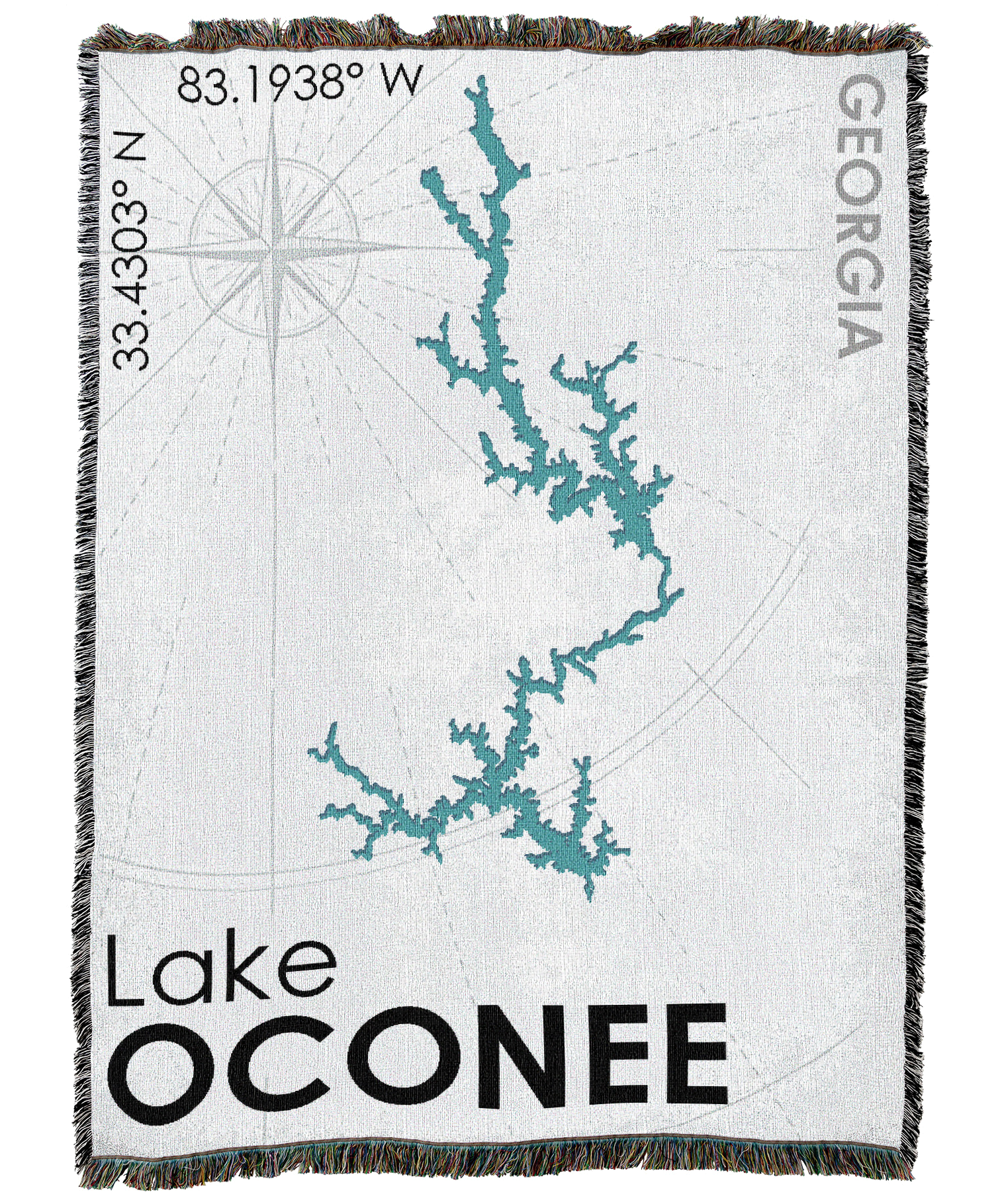 Lake Oconee GA Blanket