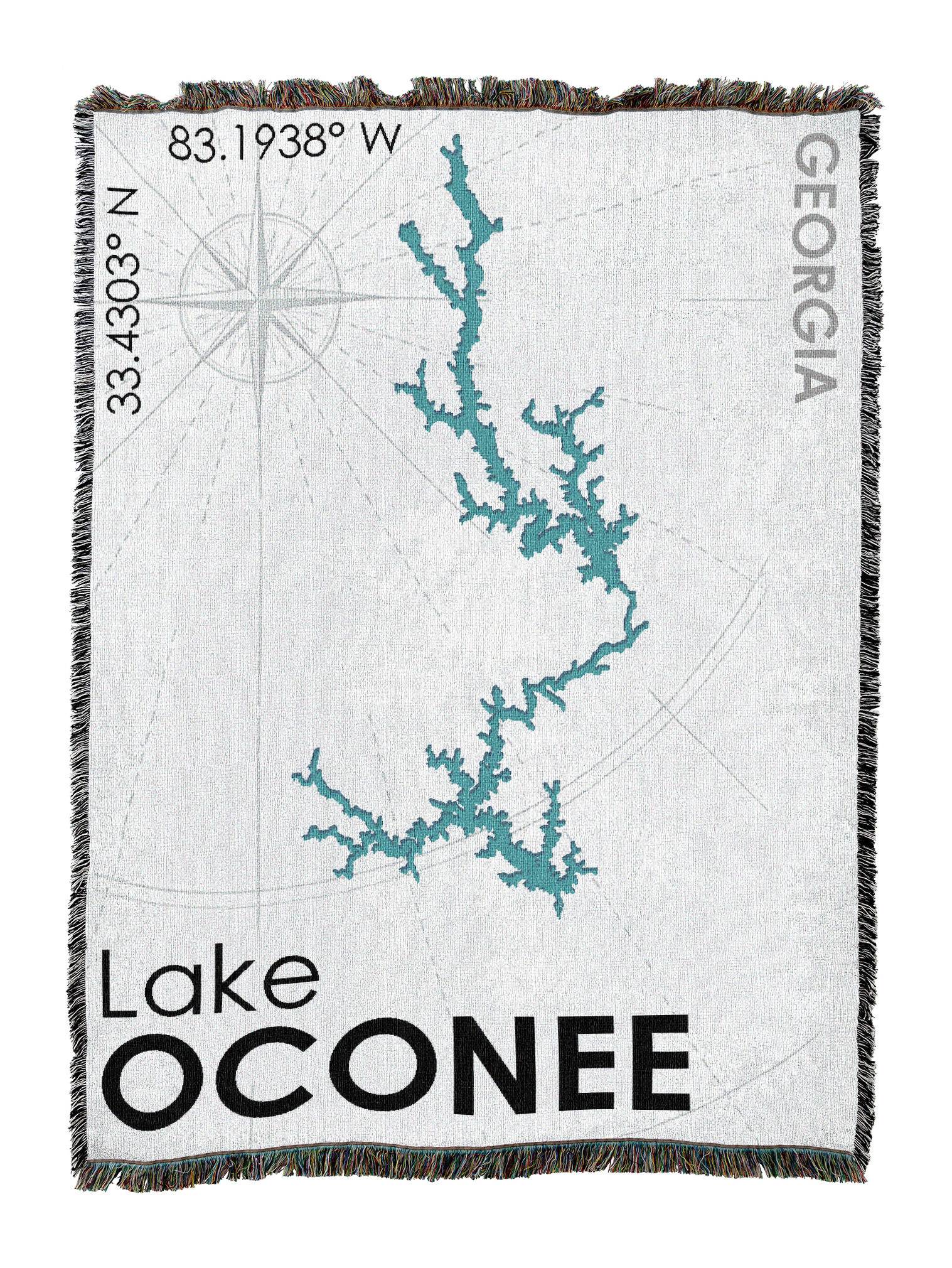 Lake Oconee Ga Blanket
