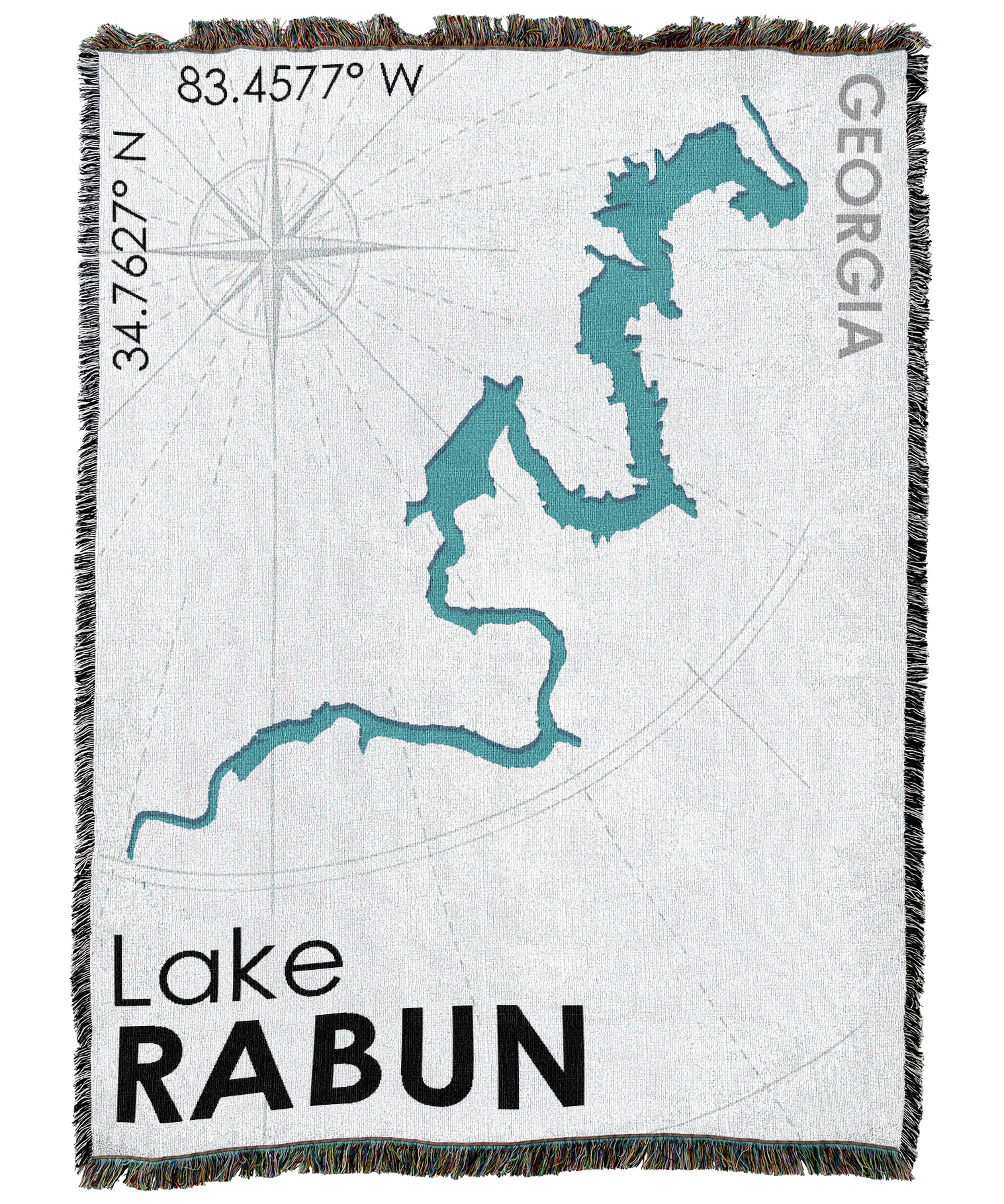 Lake Rabun GA Blanket