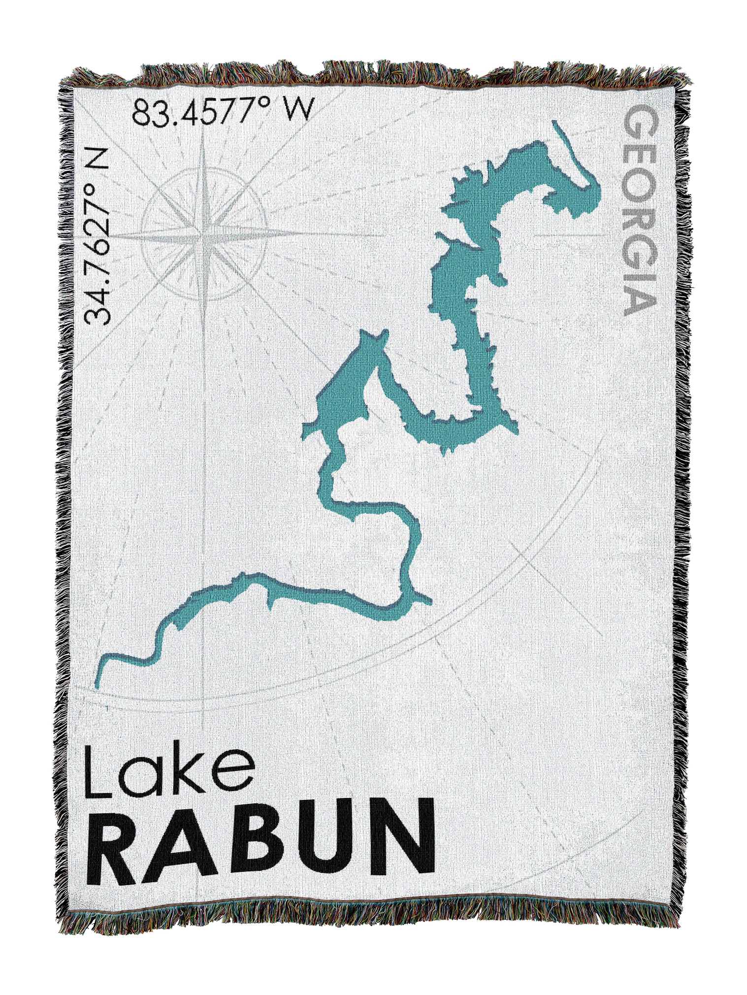 Lake Rabun Ga Blanket
