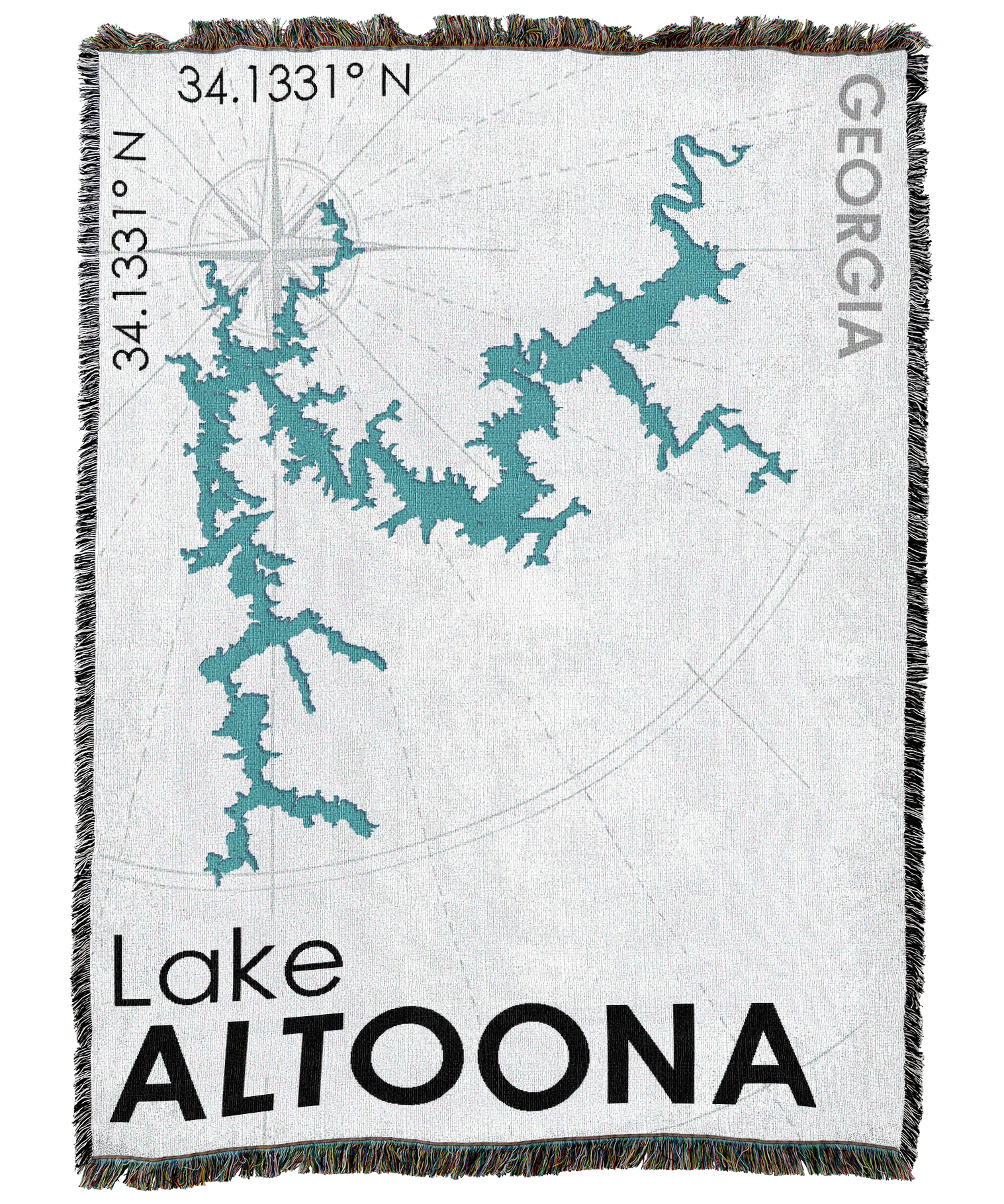 Lake Allatoona GA Blanket