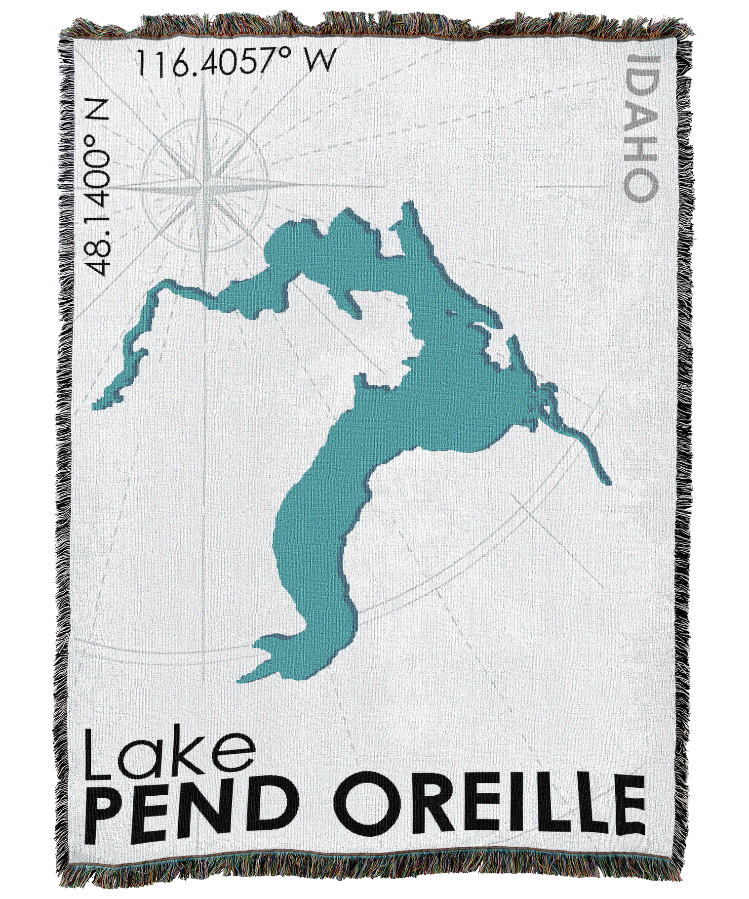 Lake Pend Oreille ID Blanket