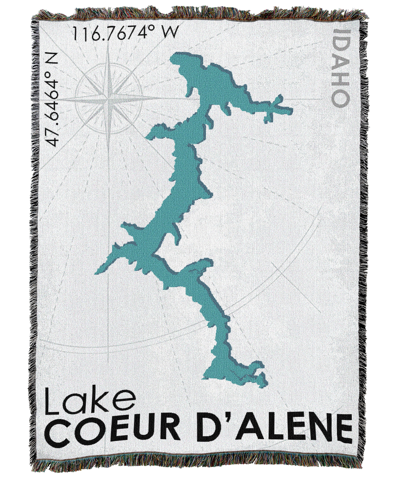 Lake Coeur d?Alene ID Blanket