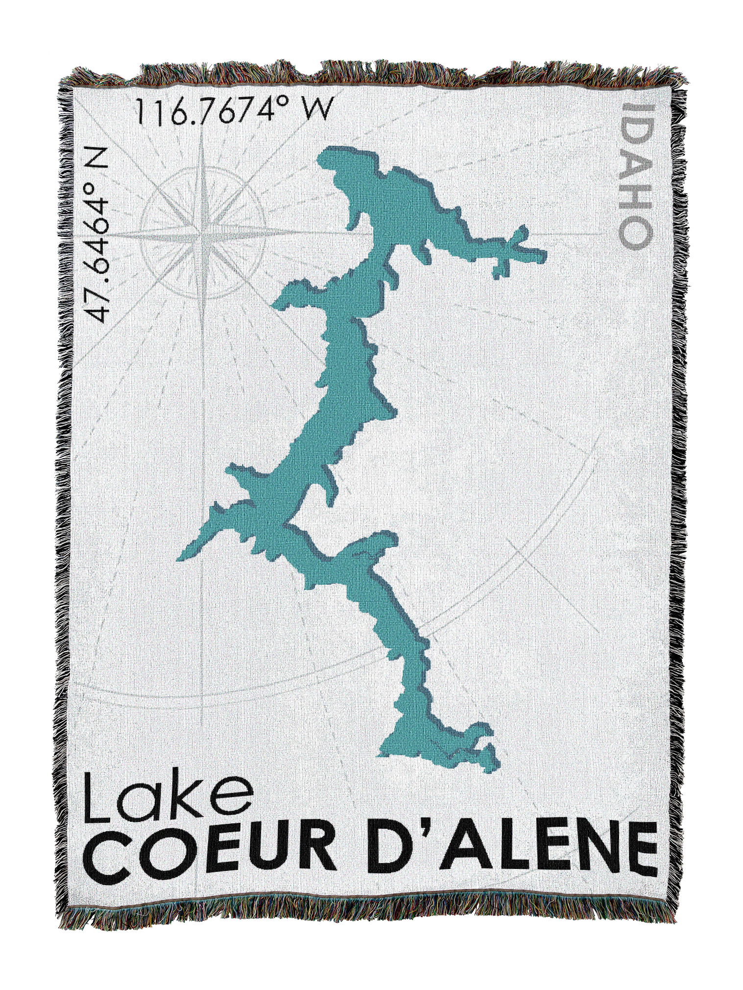 Lake Coeur d?Alene ID Blanket