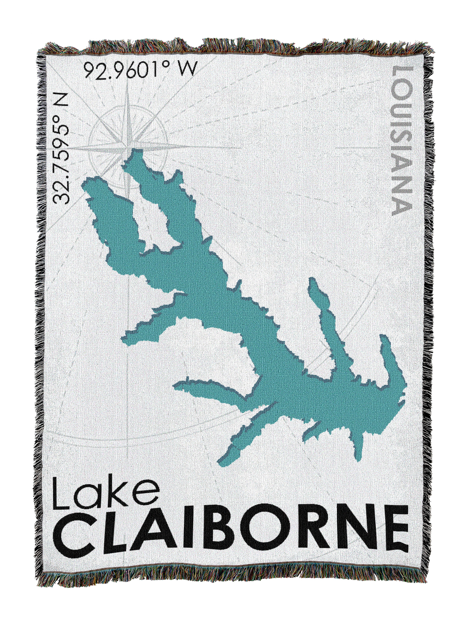 Lake Claiborne LA Blanket