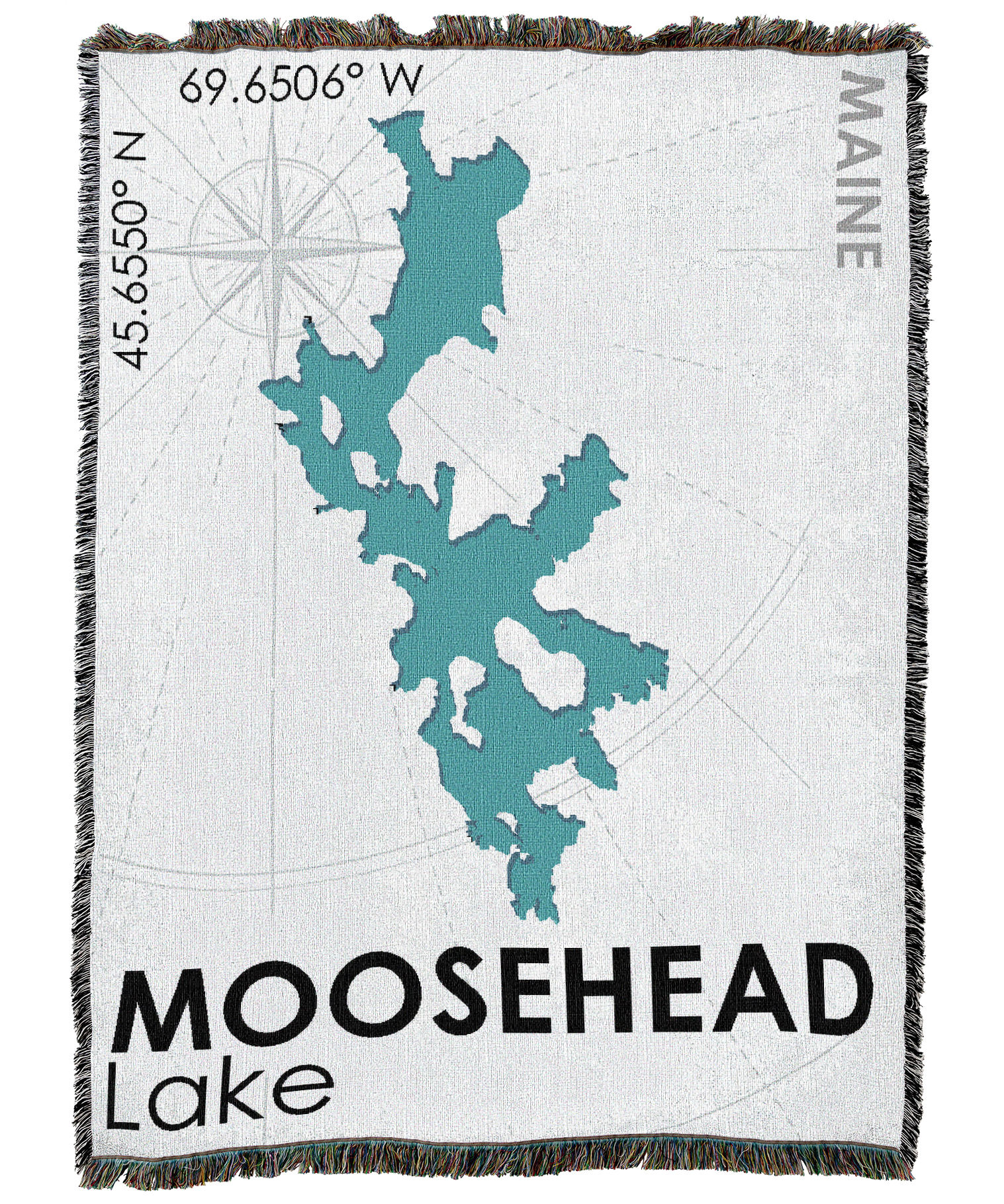 Moosehead Lake ME Blanket