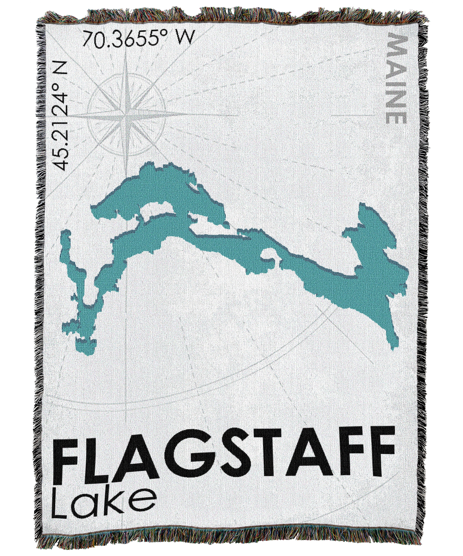 Flagstaff Lake ME Blanket
