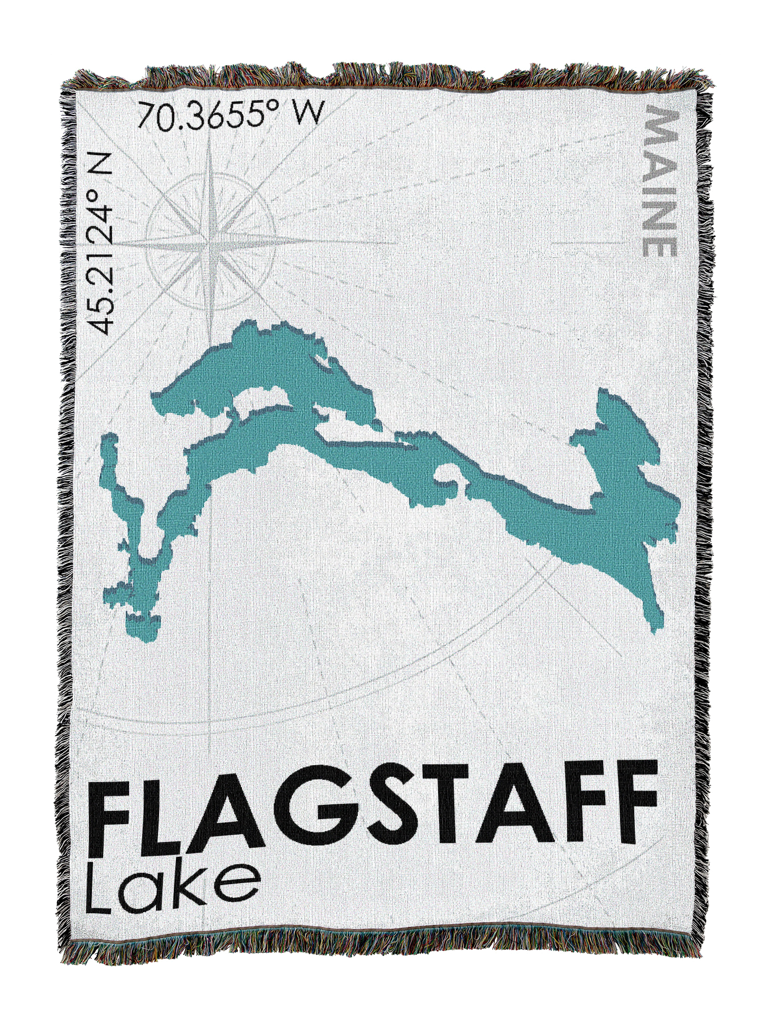 Flagstaff Lake ME Blanket