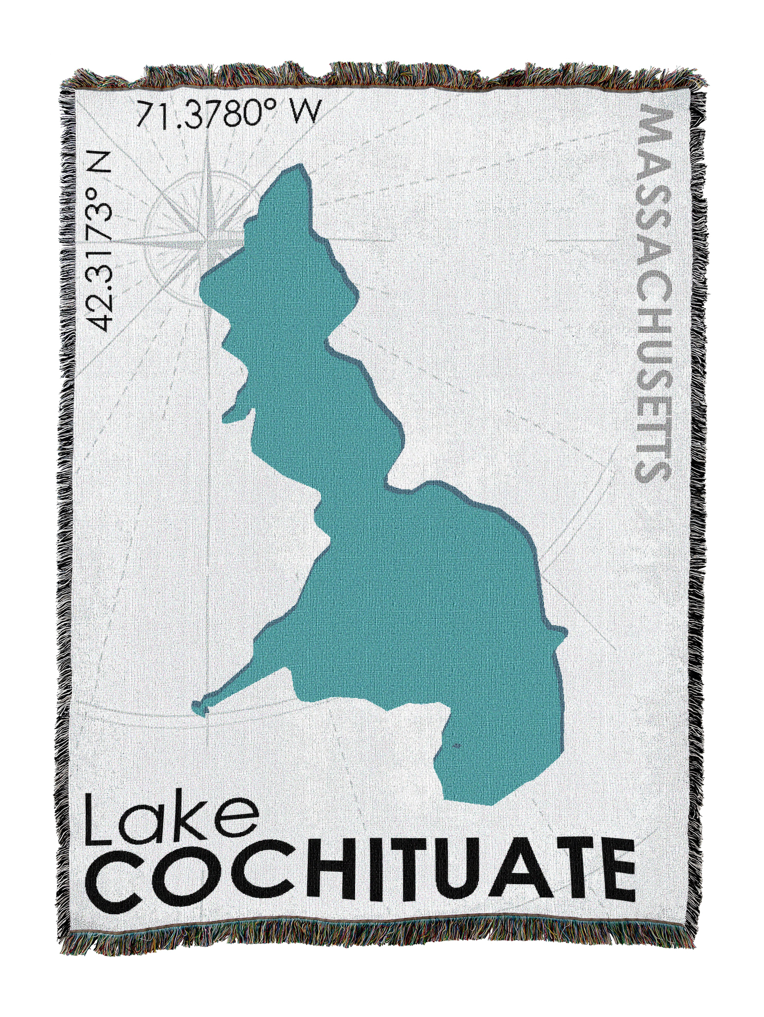 Lake Cochituate Ma Blanket