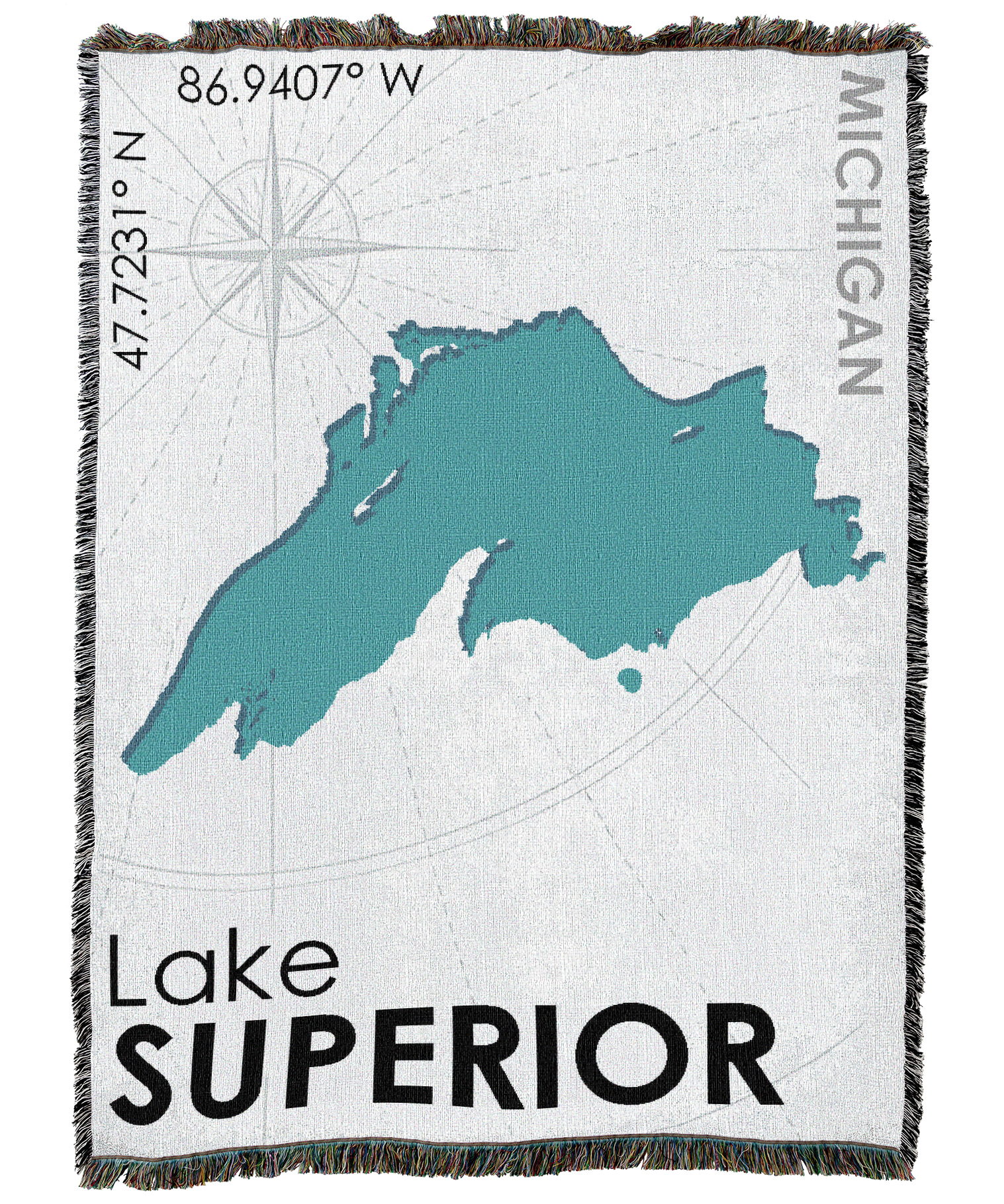 Lake Superior MI Blanket