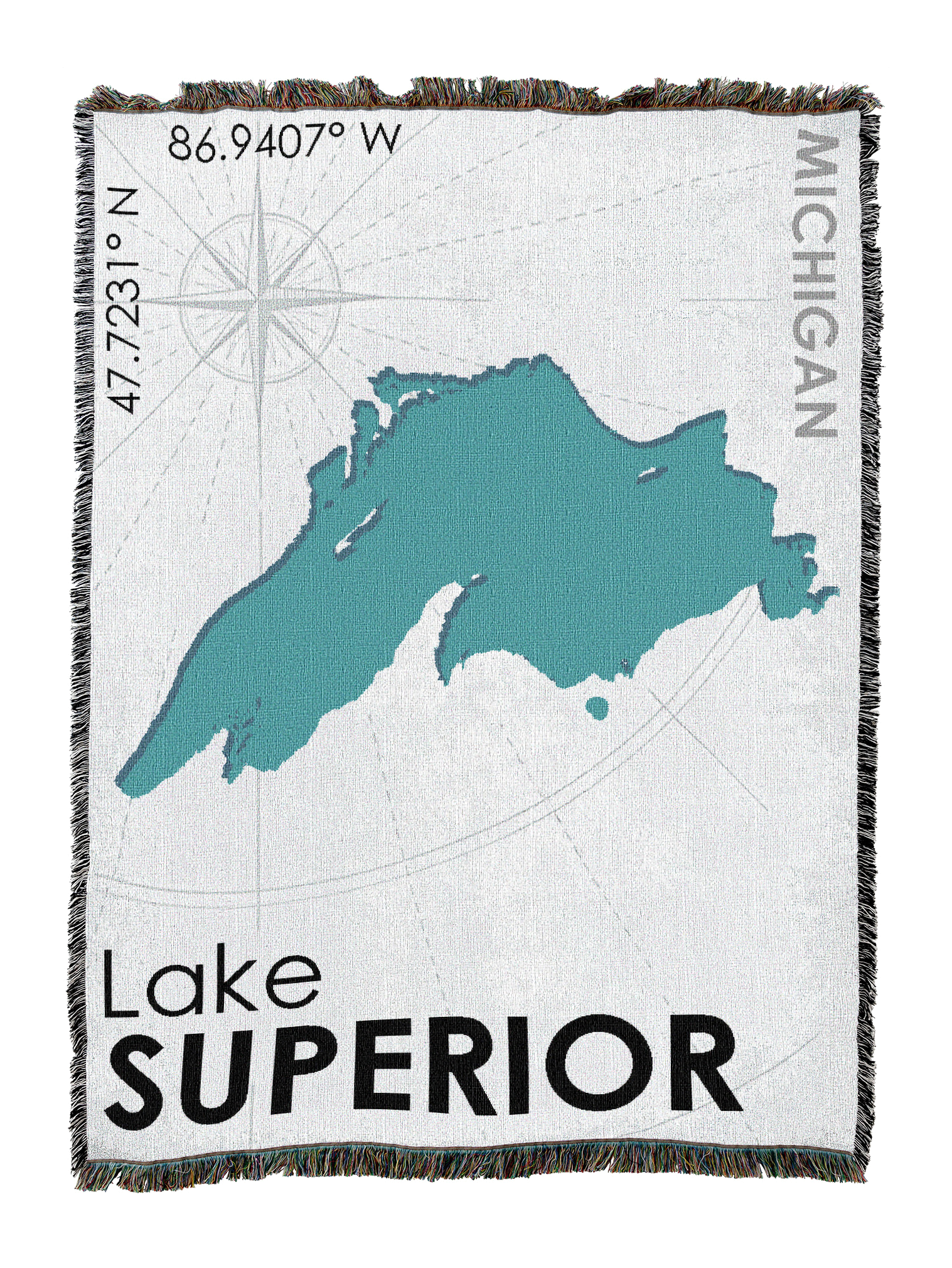 Lake Superior MI Blanket