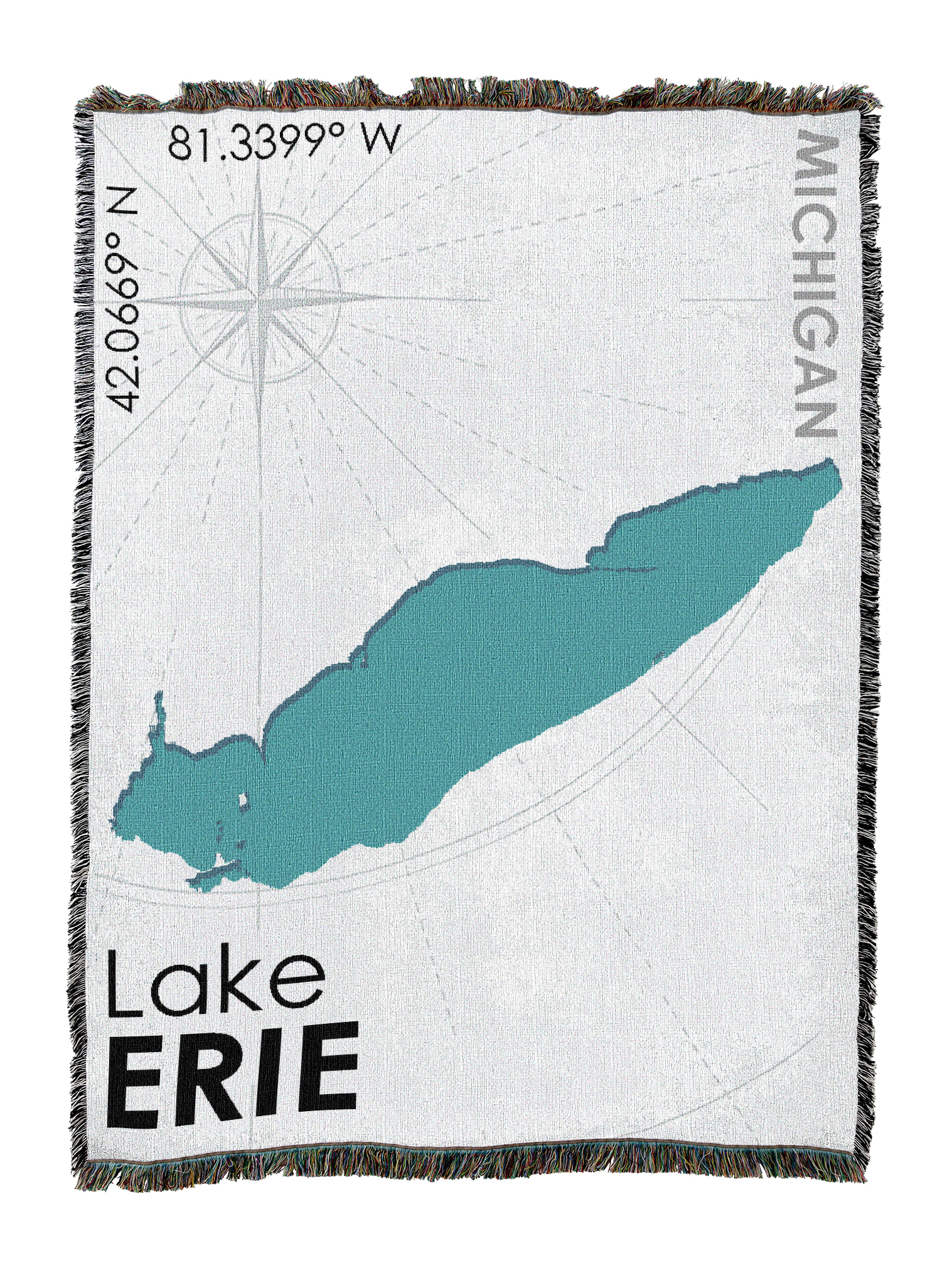 Lake Erie Mi Blanket