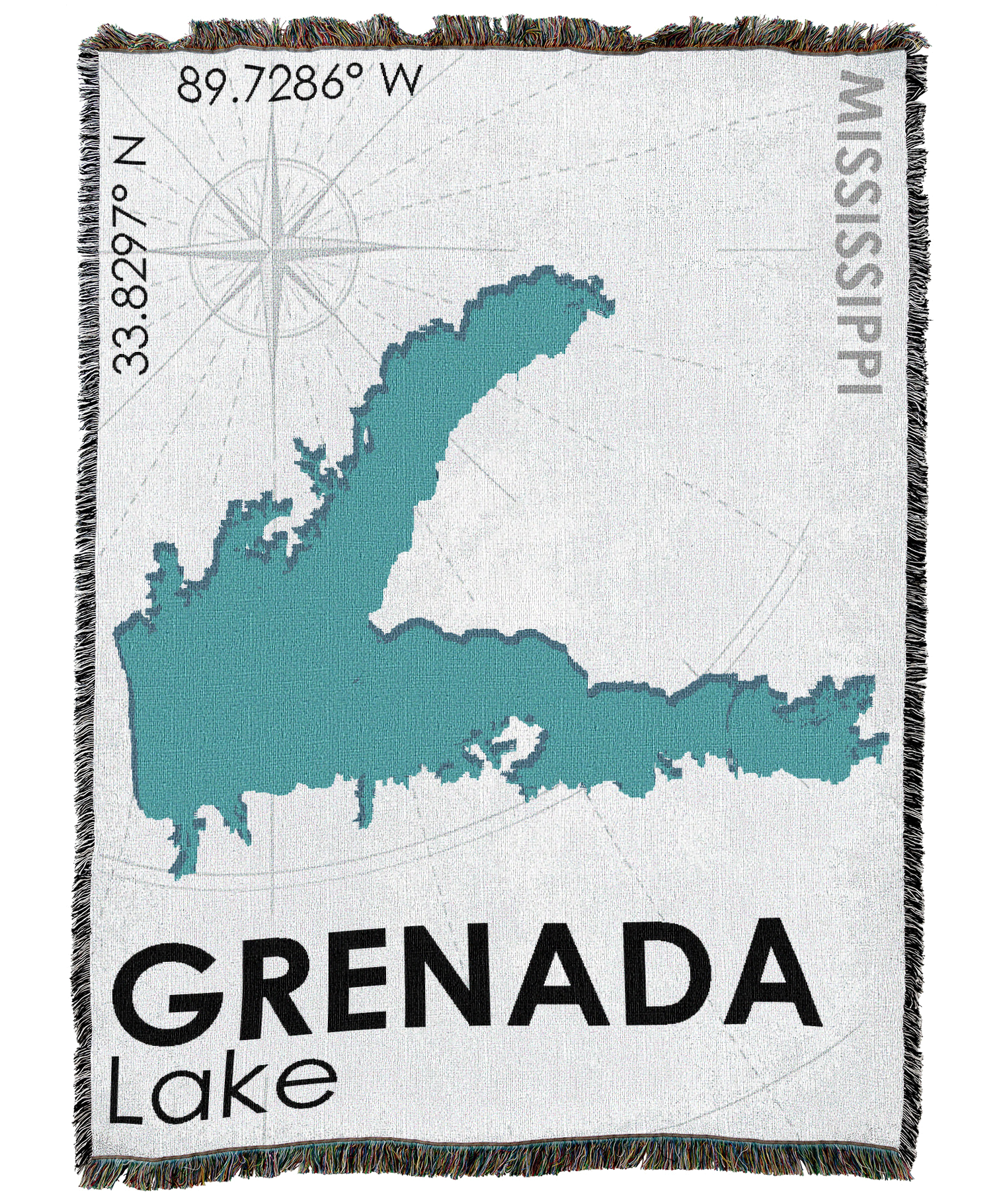 Grenada Lake MS Blanket